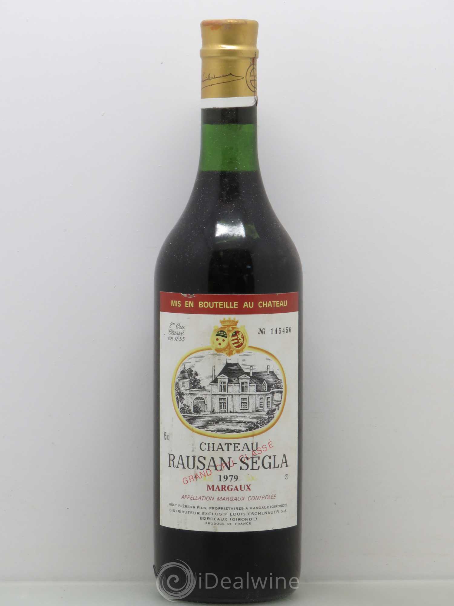 Château Rauzan Ségla Grand Cru Classé 1979 - Lot de 1 bouteille - 0