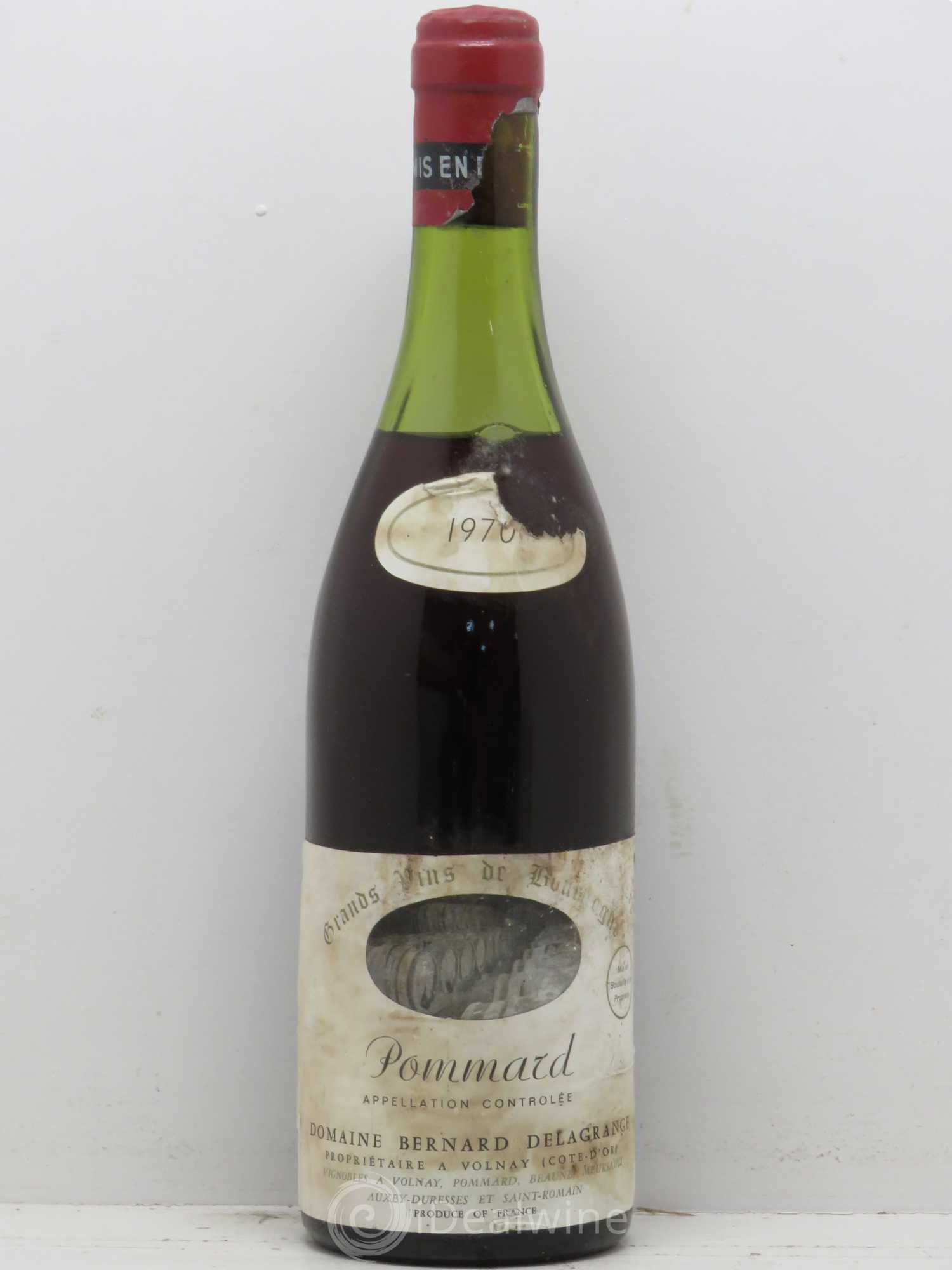Pommard Domaine Delagrange 1970 - Lot de 1 bouteille - 0