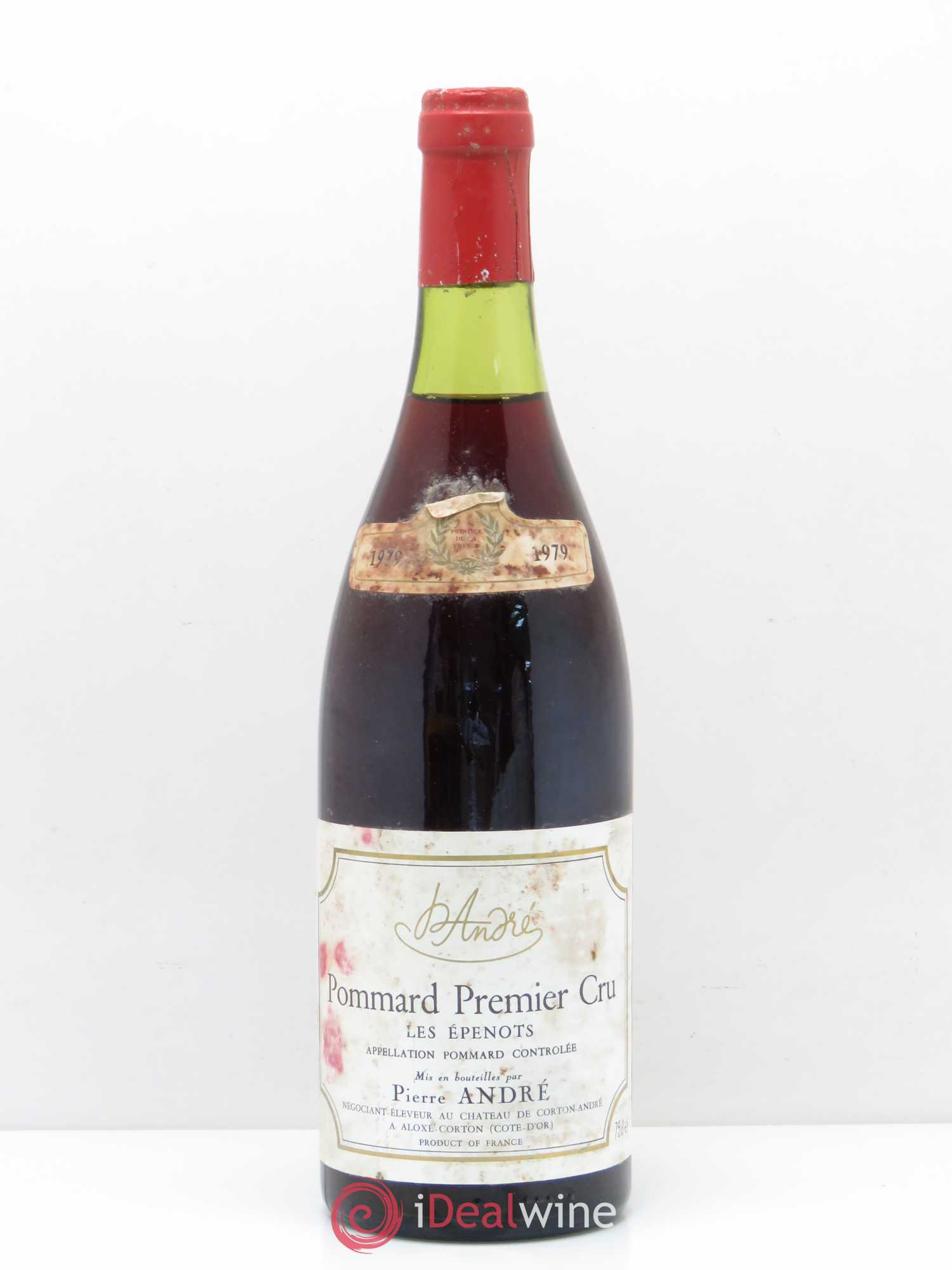 Pommard 1er Cru Les Epenots Pierre Andre 1979 - Posten von 1 Flasche - 0