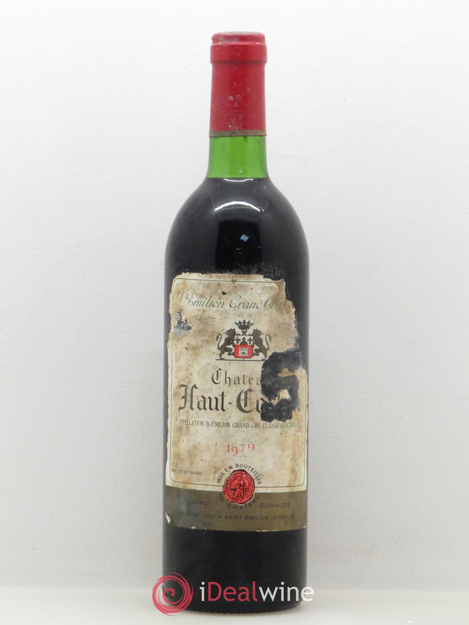 Château Haut Corbin Grand Cru (sans prix de réserve) 1979 - Lot de 1 bouteille - 0