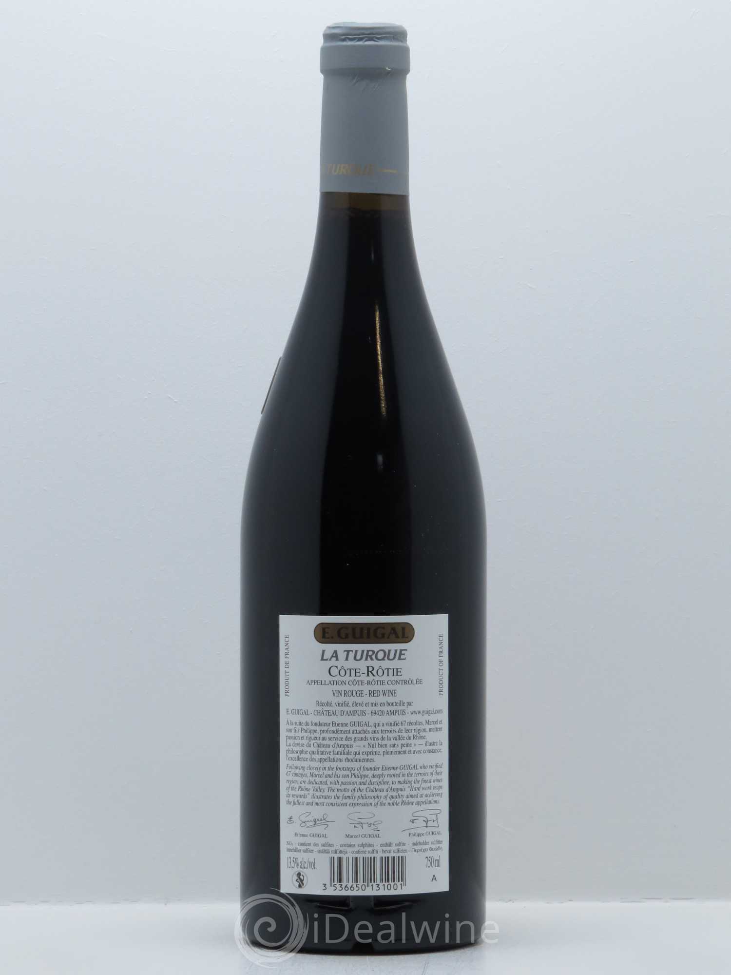 Côte-Rôtie La Turque Guigal 2013 - Lot de 1 bouteille - 1