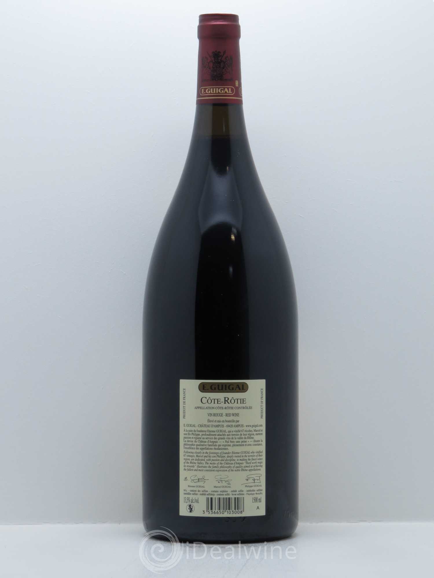 Côte-Rôtie Côtes Brune et Blonde Guigal 2013 - Lot de 1 magnum - 1