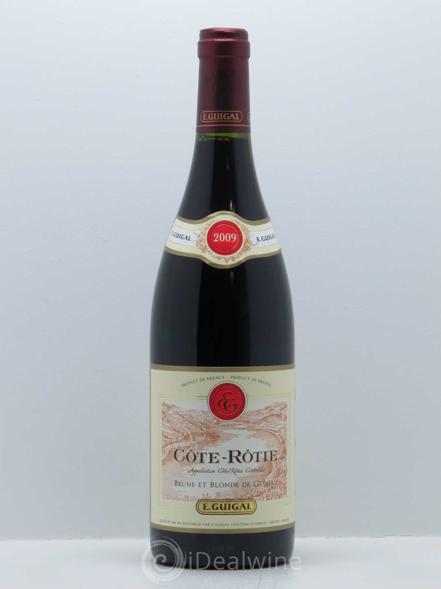 Côte-Rôtie Côtes Brune et Blonde Guigal 2009 - Lot de 1 bouteille - 0