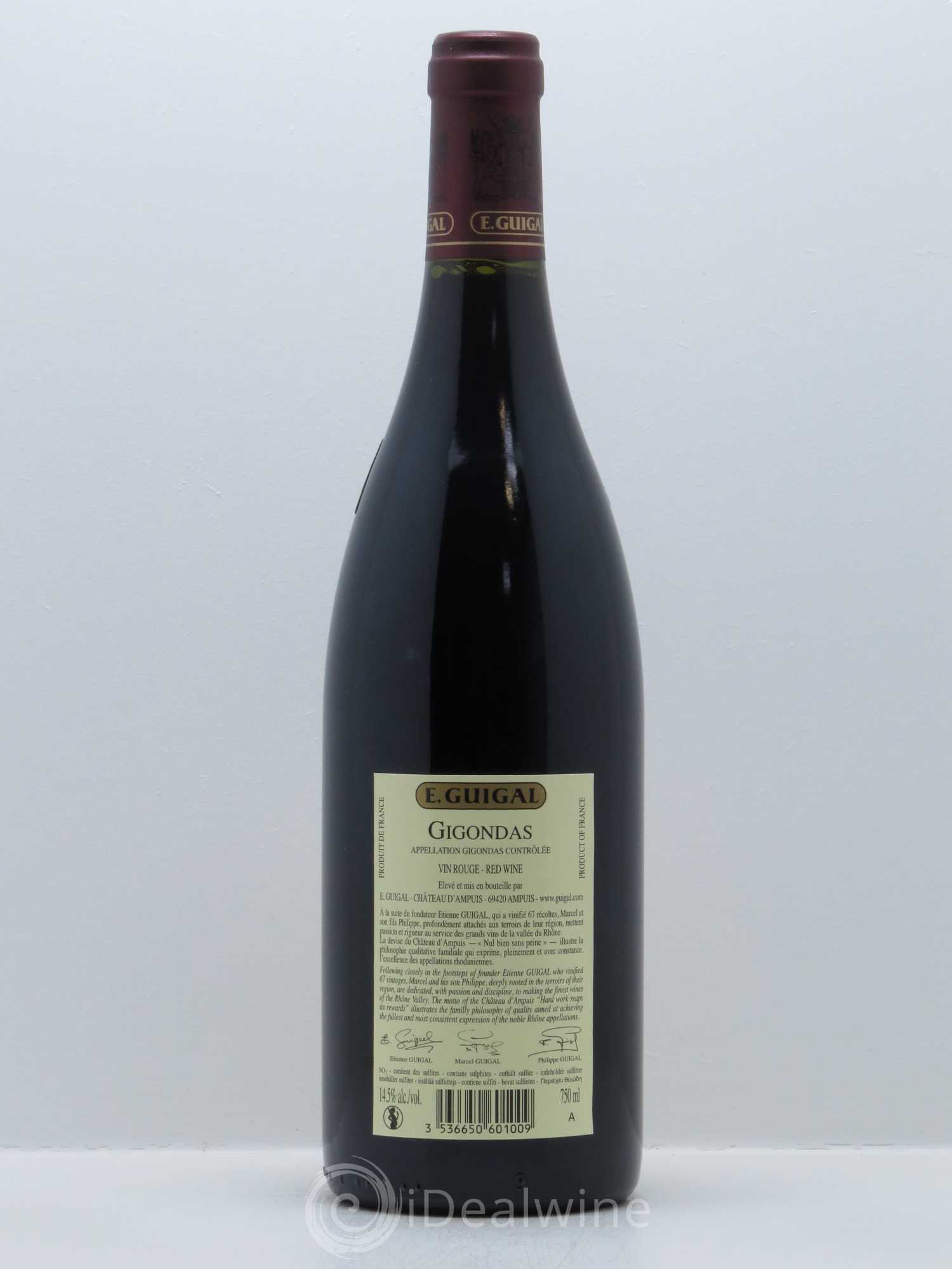 Gigondas Guigal 2013 - Lot de 1 bouteille - 1