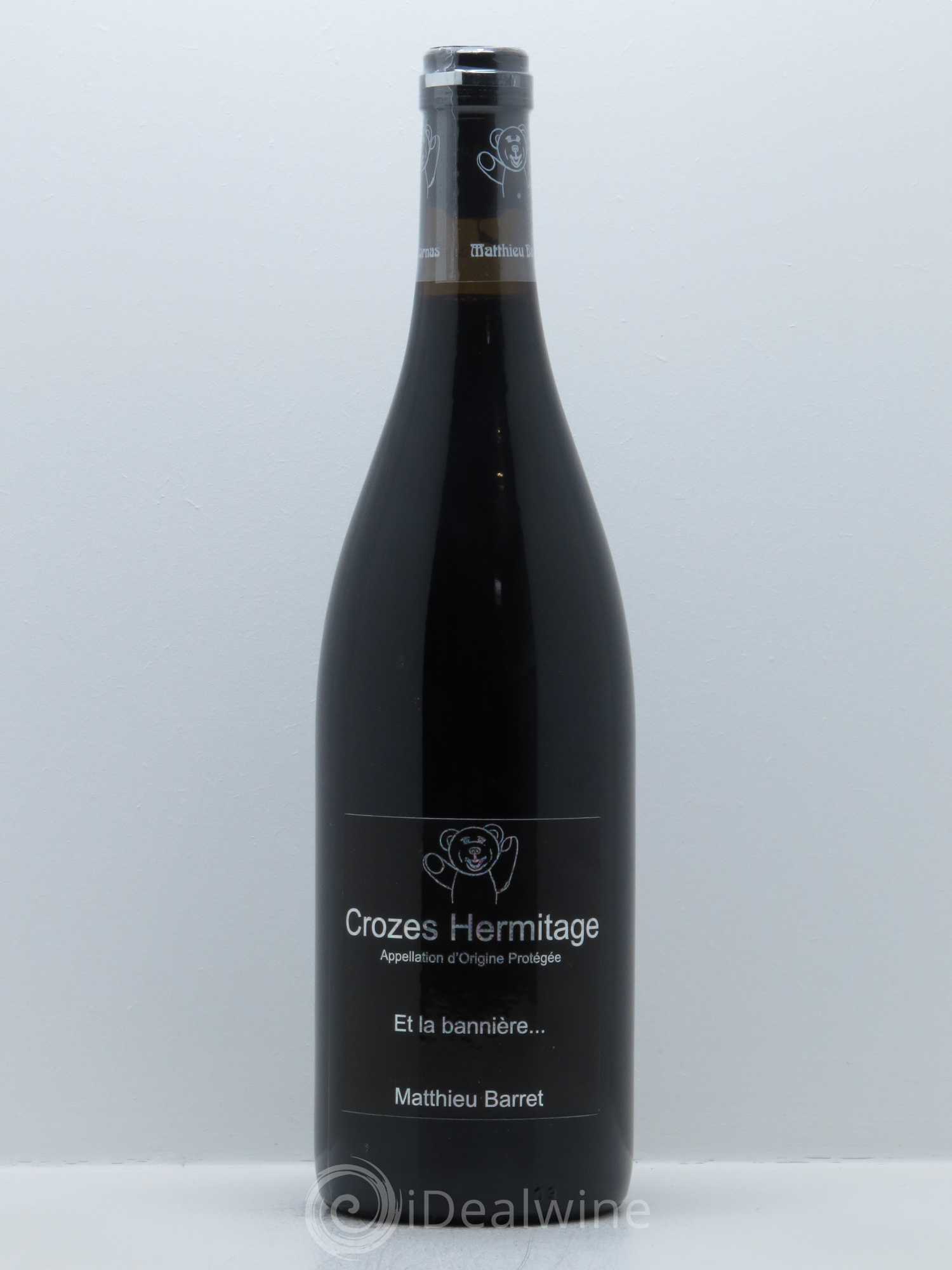 Crozes-Hermitage Et la Bannière Coulet (Domaine du) - Matthieu Barret 2015 - Lot de 1 bouteille - 0