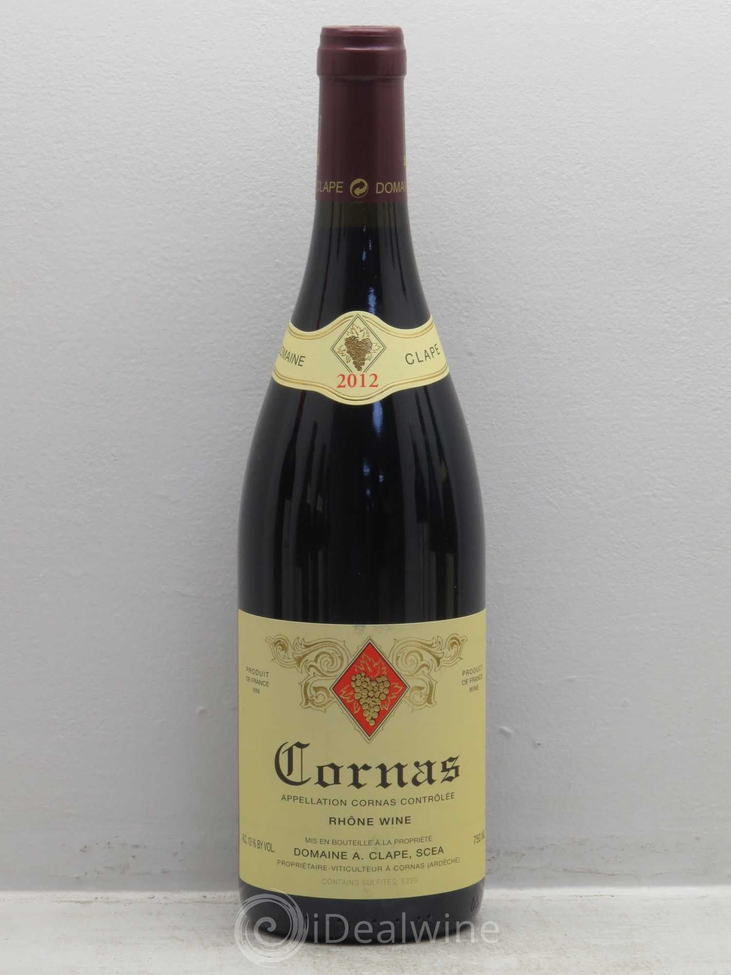 Cornas Auguste Clape 2012 - Lot de 1 bouteille - 0