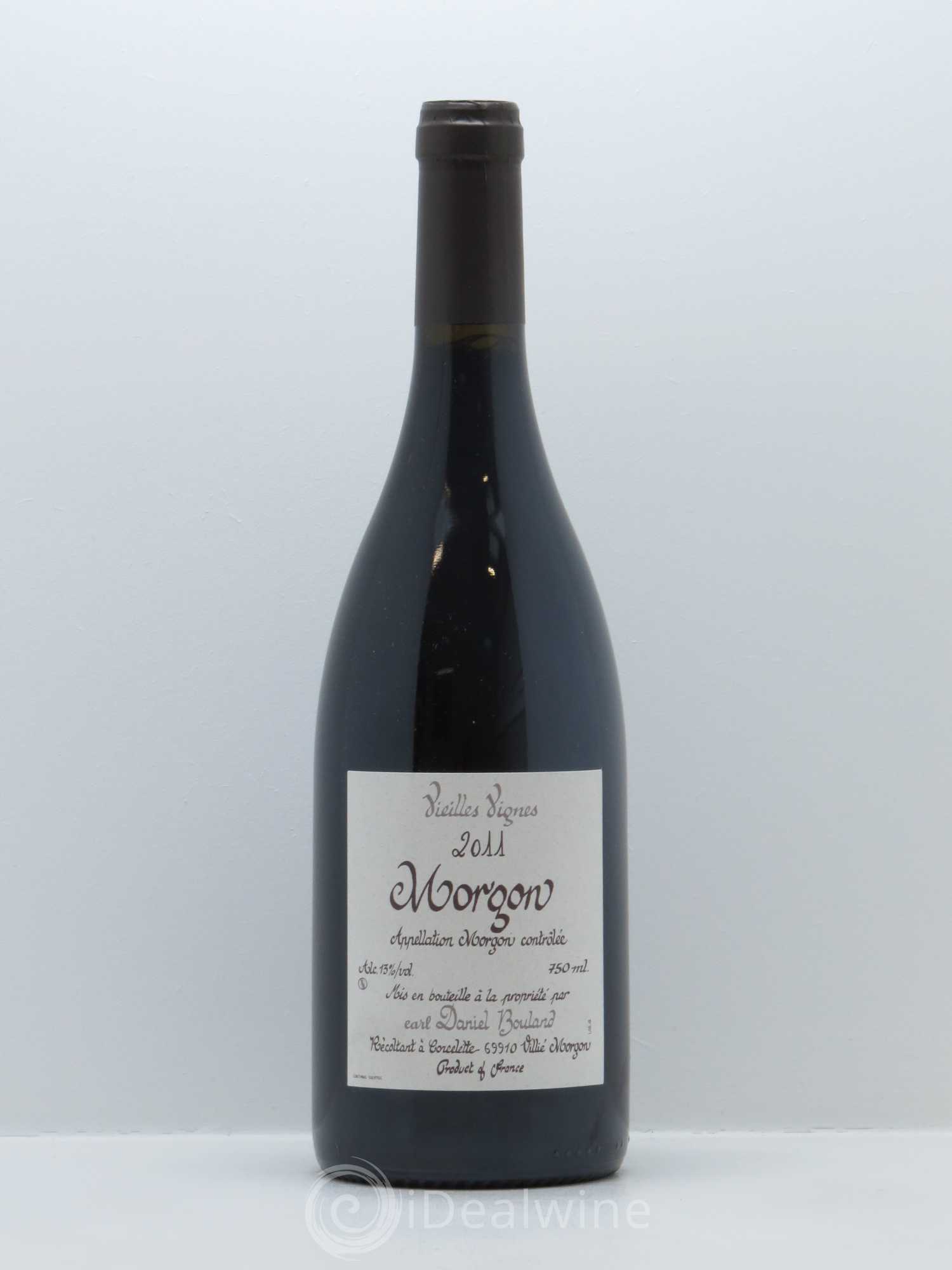 Morgon Vieilles Vignes Daniel Bouland (Domaine) 2011 - Lot de 1 bouteille - 0