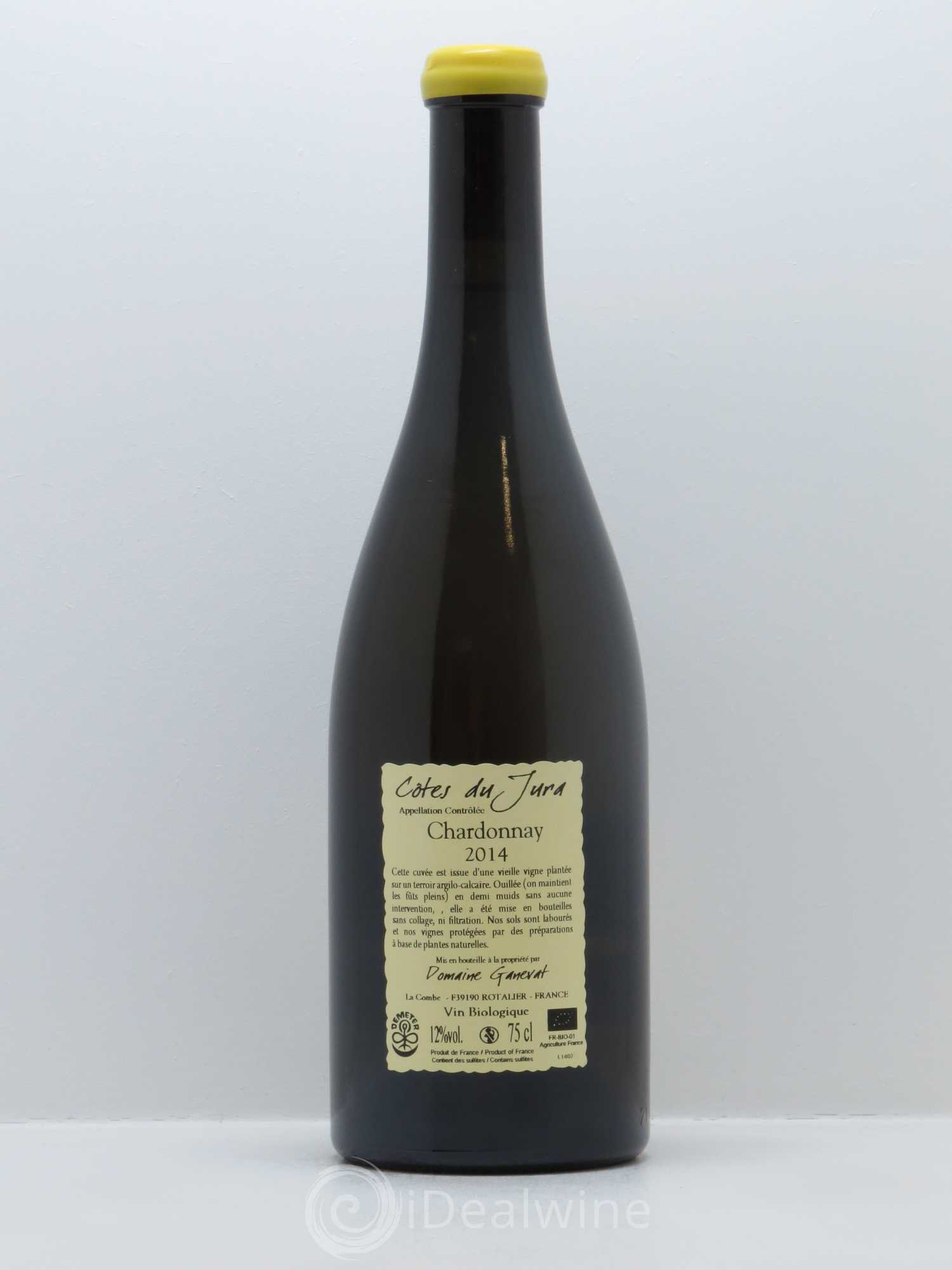 Côtes du Jura Les Chamois du Paradis Jean-François Ganevat (Domaine) 2014 - Lot de 1 bouteille - 1