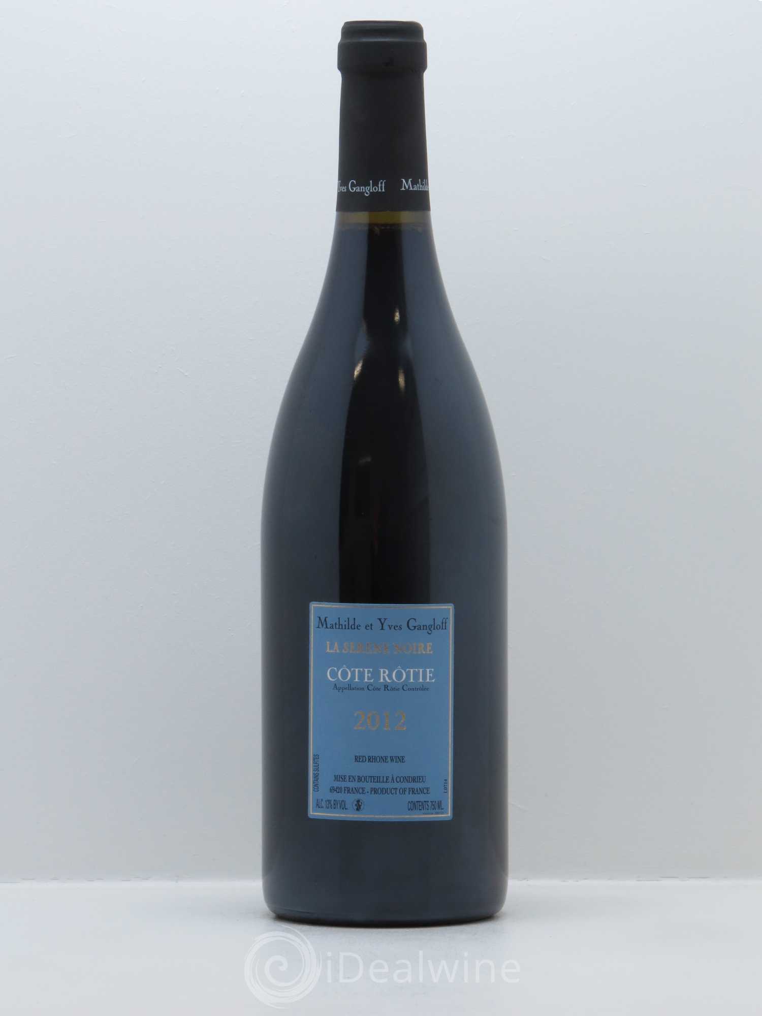 Côte-Rôtie La Sereine Noire Gangloff (Domaine) 2012 - Lot de 1 bouteille - 1