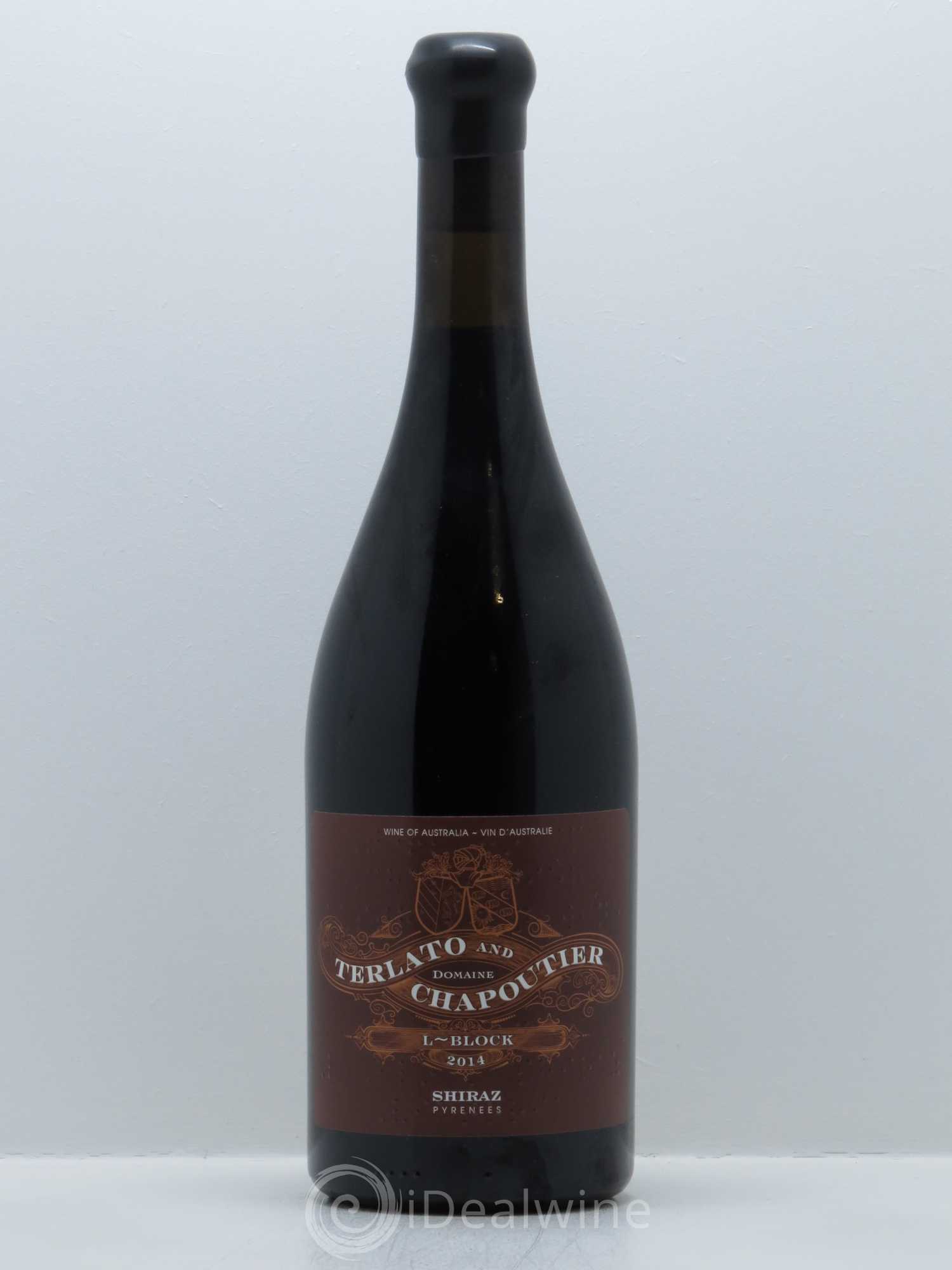 Australie Terlato & Chapoutier L-BLOCK Chapoutier 2014 - Lot de 1 bouteille - 0