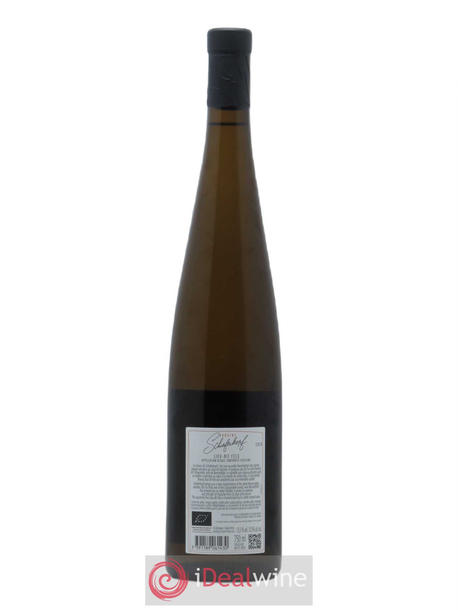 Alsace Riesling Lieu-dit Fels Schieferkopf - Chapoutier 2014 - Lot de 1 bouteille - 1