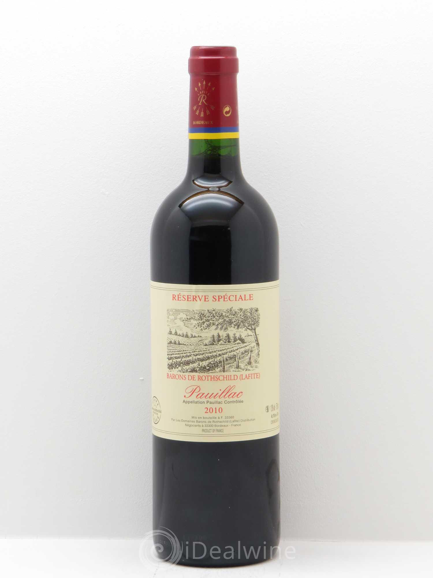 Pauillac Réserve Spéciale 2010 - Lot de 1 bouteille - 0