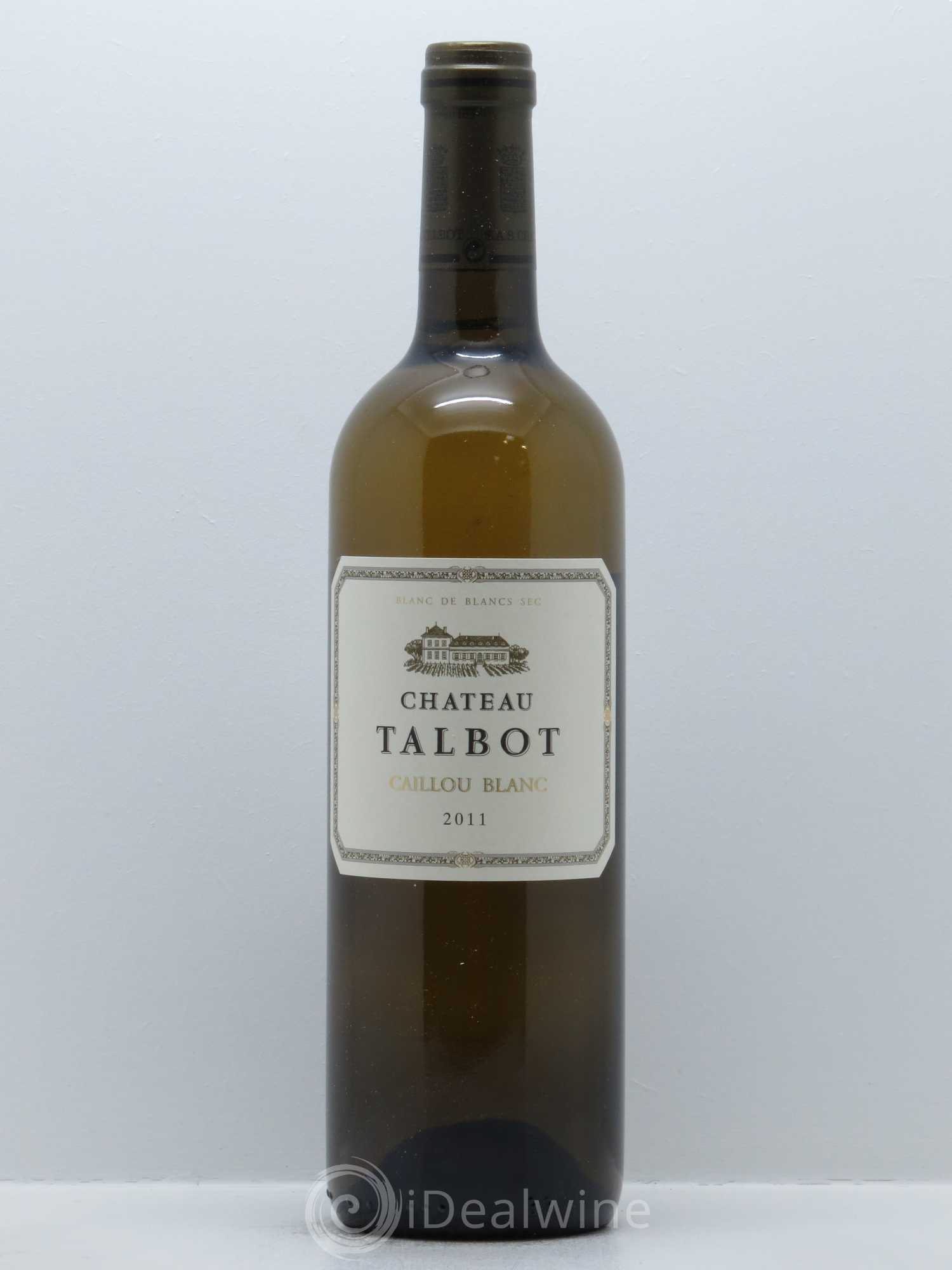 Château Talbot Caillou Blanc 2011 - Lot de 1 bouteille - 0