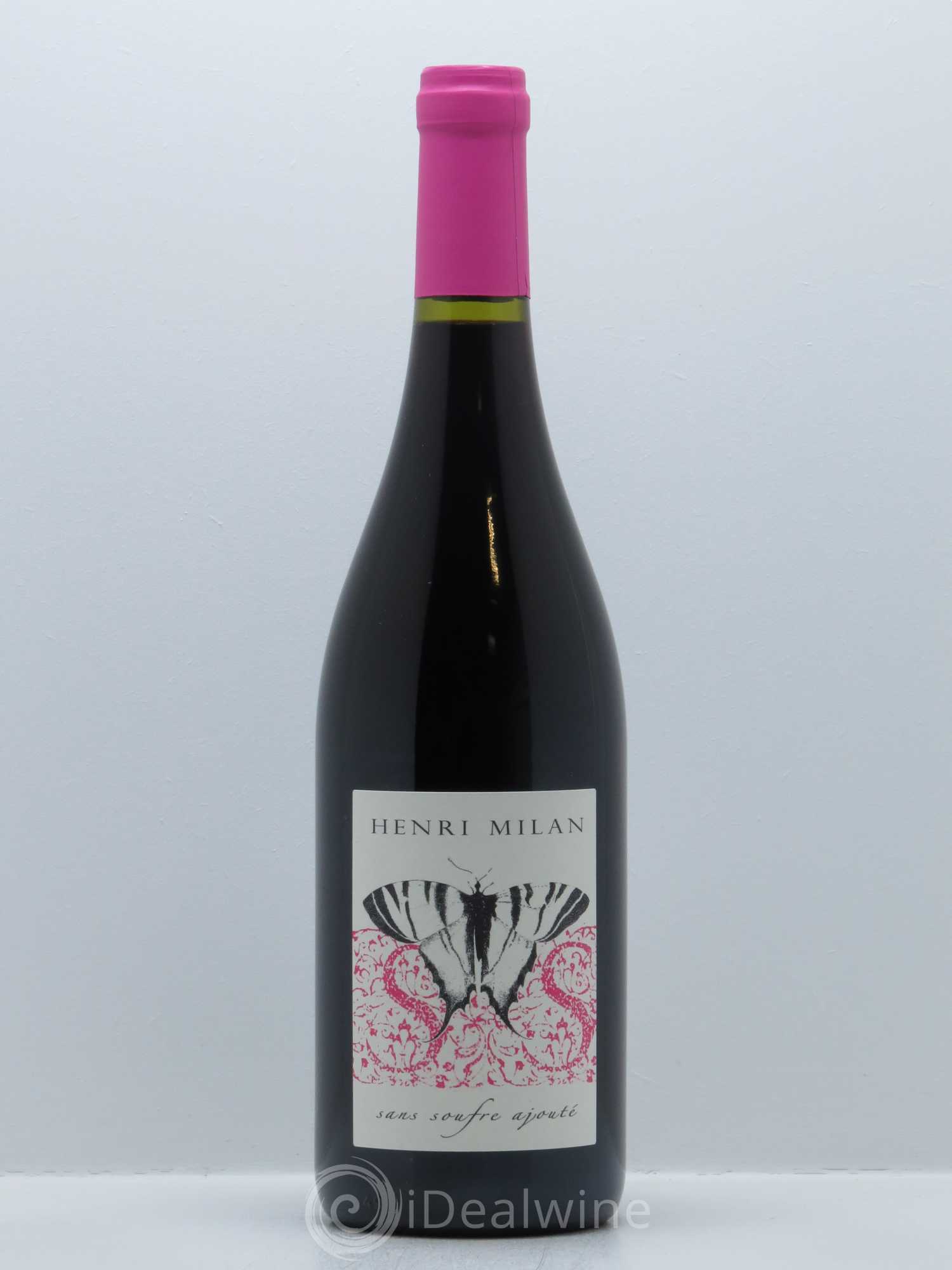 Vin de France Papillon Sans Soufre Henri Milan 2015 - Lot de 1 bouteille - 0