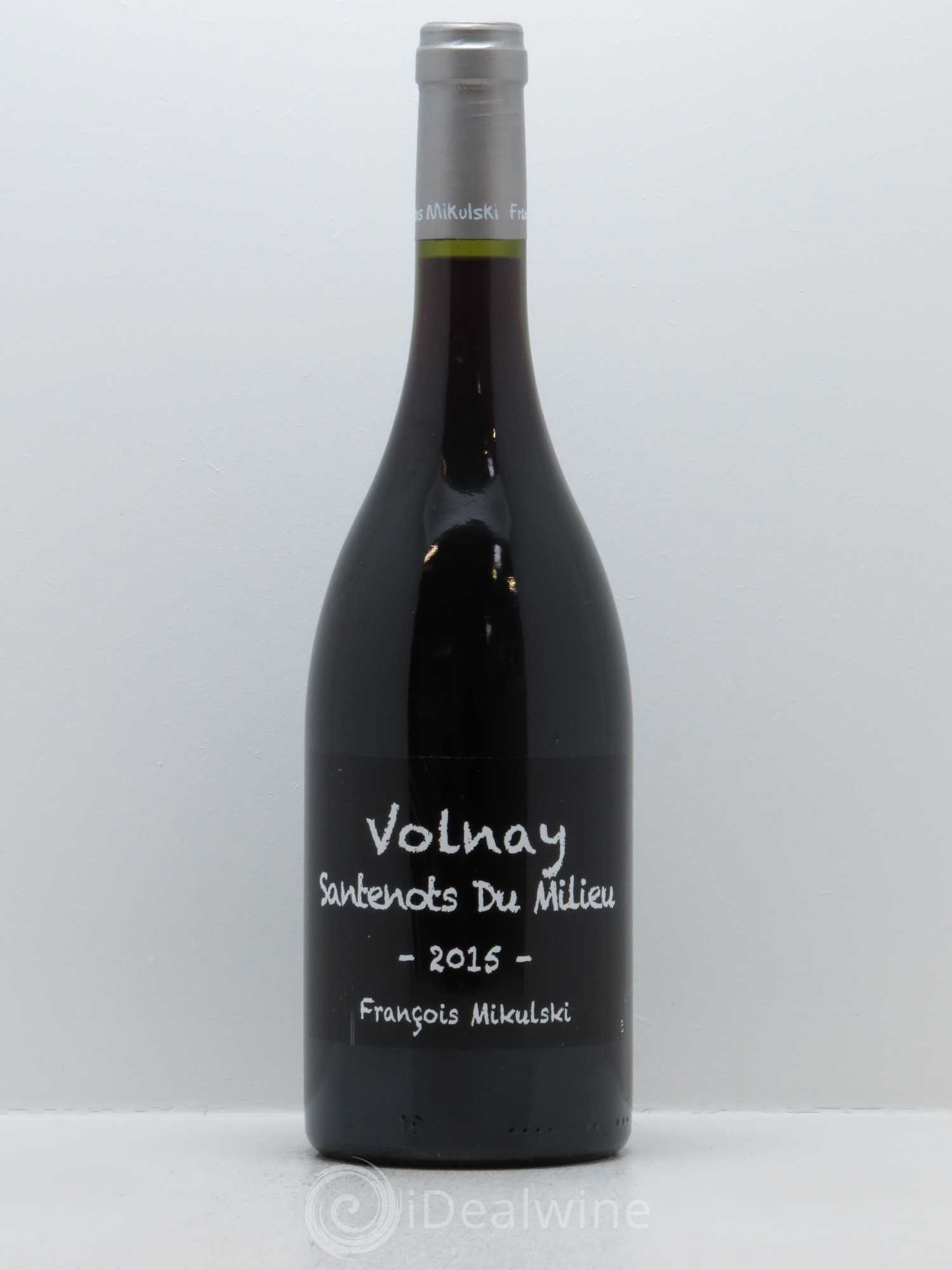 Volnay 1er Cru Santenots du Milieu François Mikulski 2015 - Lot de 1 bouteille - 0