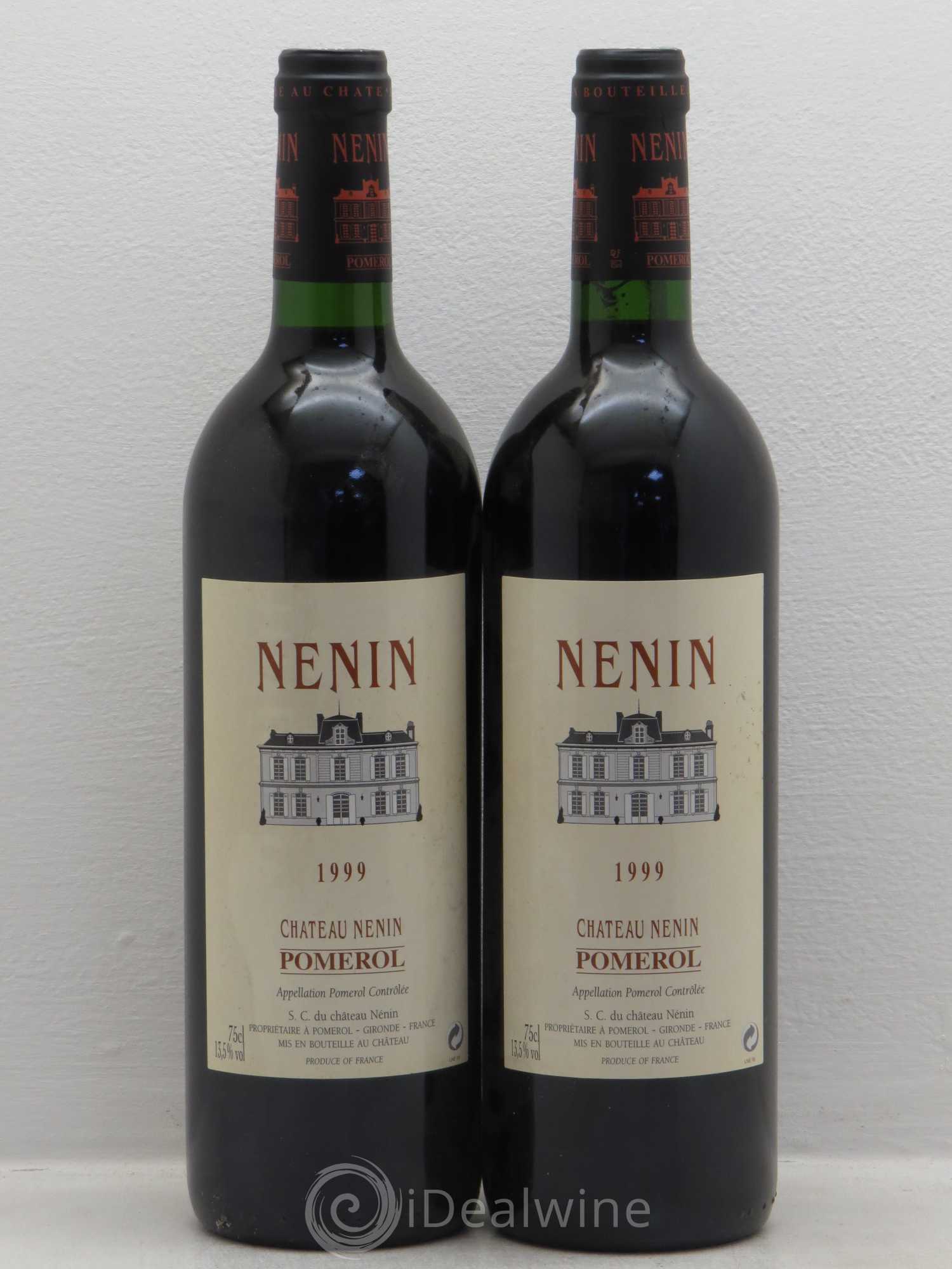Château Nenin 1999 - Lot de 2 bouteilles - 0