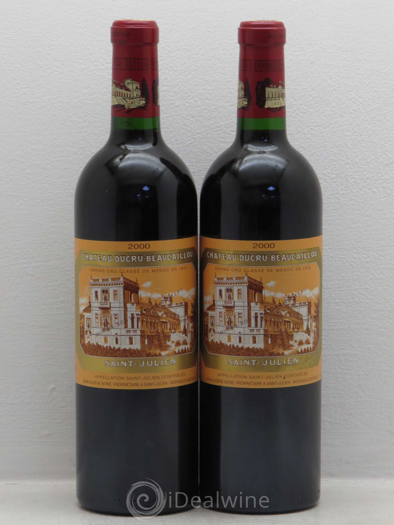 Château Ducru Beaucaillou 2ème Grand Cru Classé 2000 - Lot de 2 bouteilles - 0