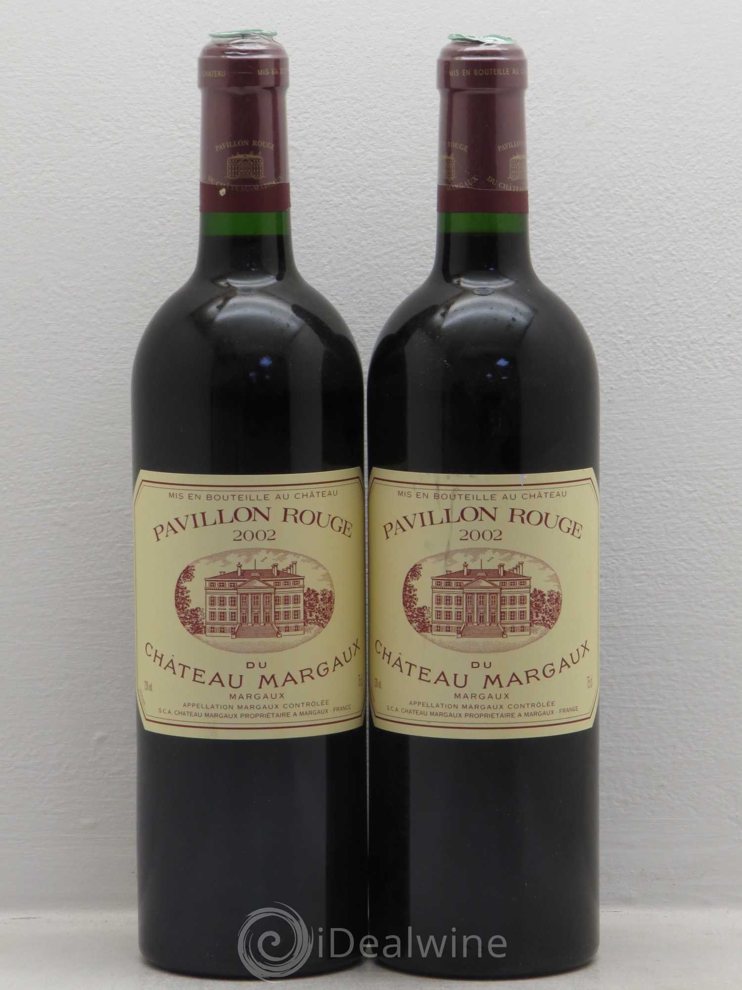 Pavillon Rouge du Château Margaux Second Vin 2002 - Lot de 2 bouteilles - 0