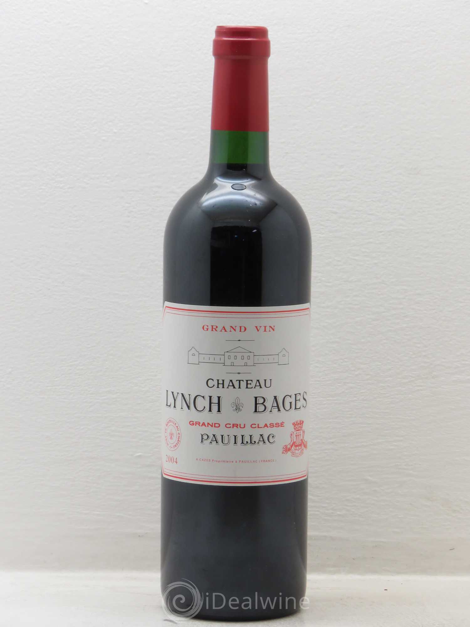 Château Lynch Bages 5ème Grand Cru Classé 2004 - Lot de 1 bouteille - 0