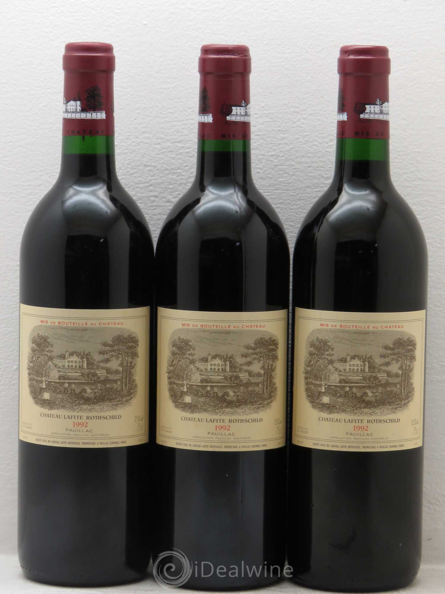 Château Lafite Rothschild 1er Grand Cru Classé 1992 - Lot de 6 bouteilles - 2
