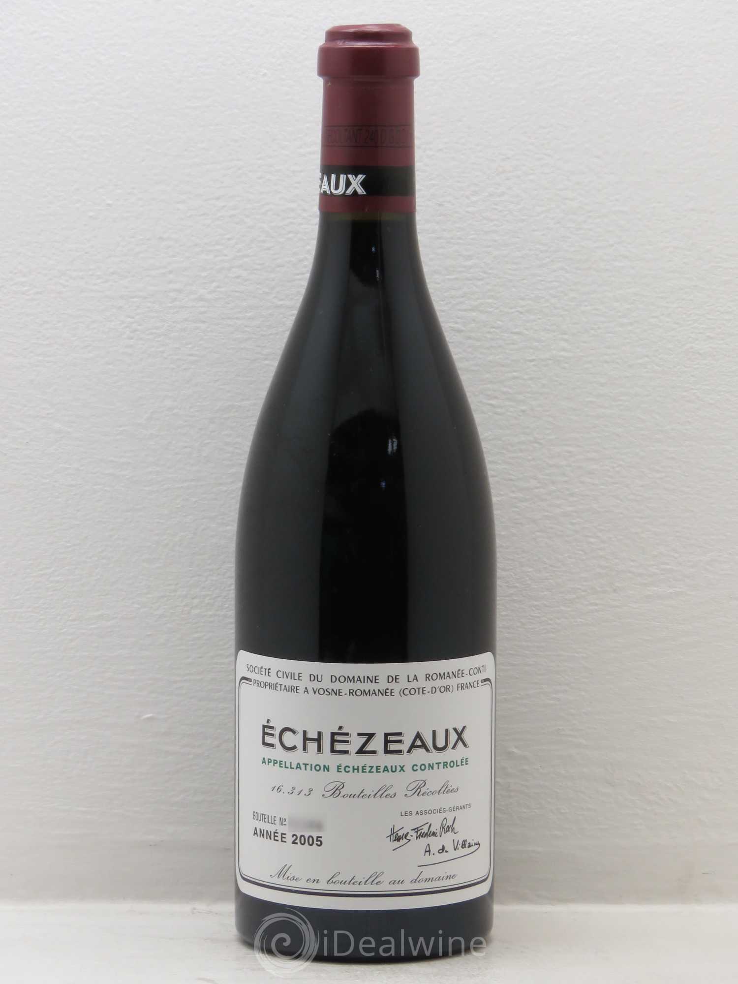 Echezeaux Grand Cru Domaine de la Romanée-Conti 2005 - Lot de 1 bouteille - 0