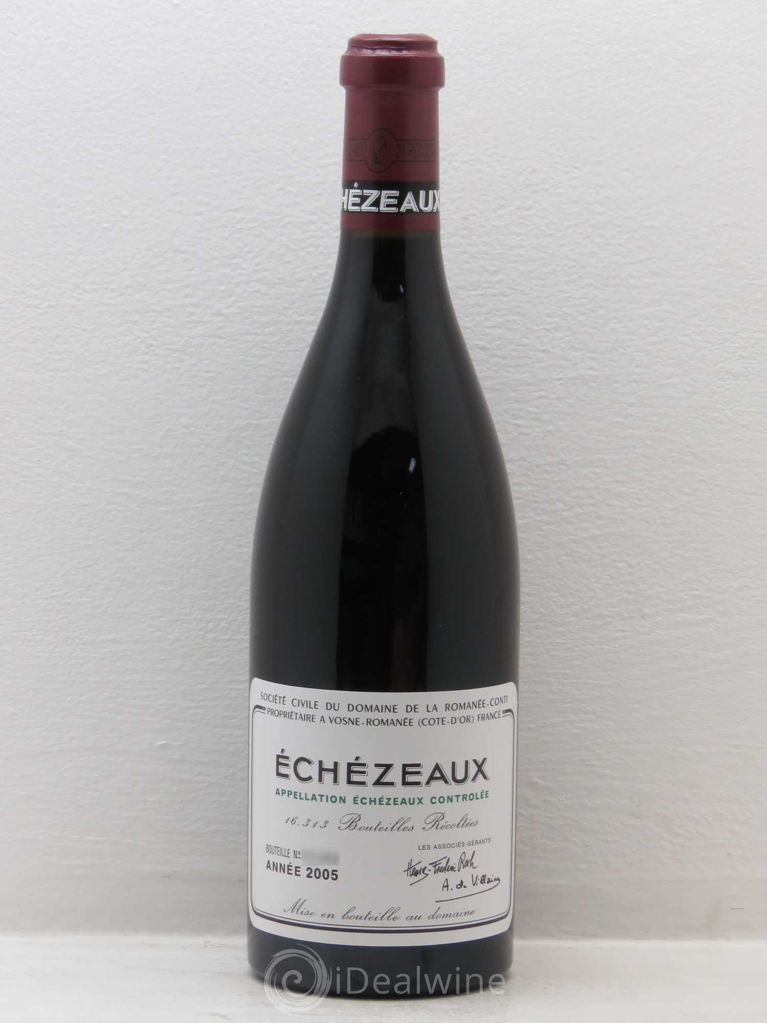 Echezeaux Grand Cru Domaine de la Romanée-Conti 2005 - Lot de 1 bouteille - 0