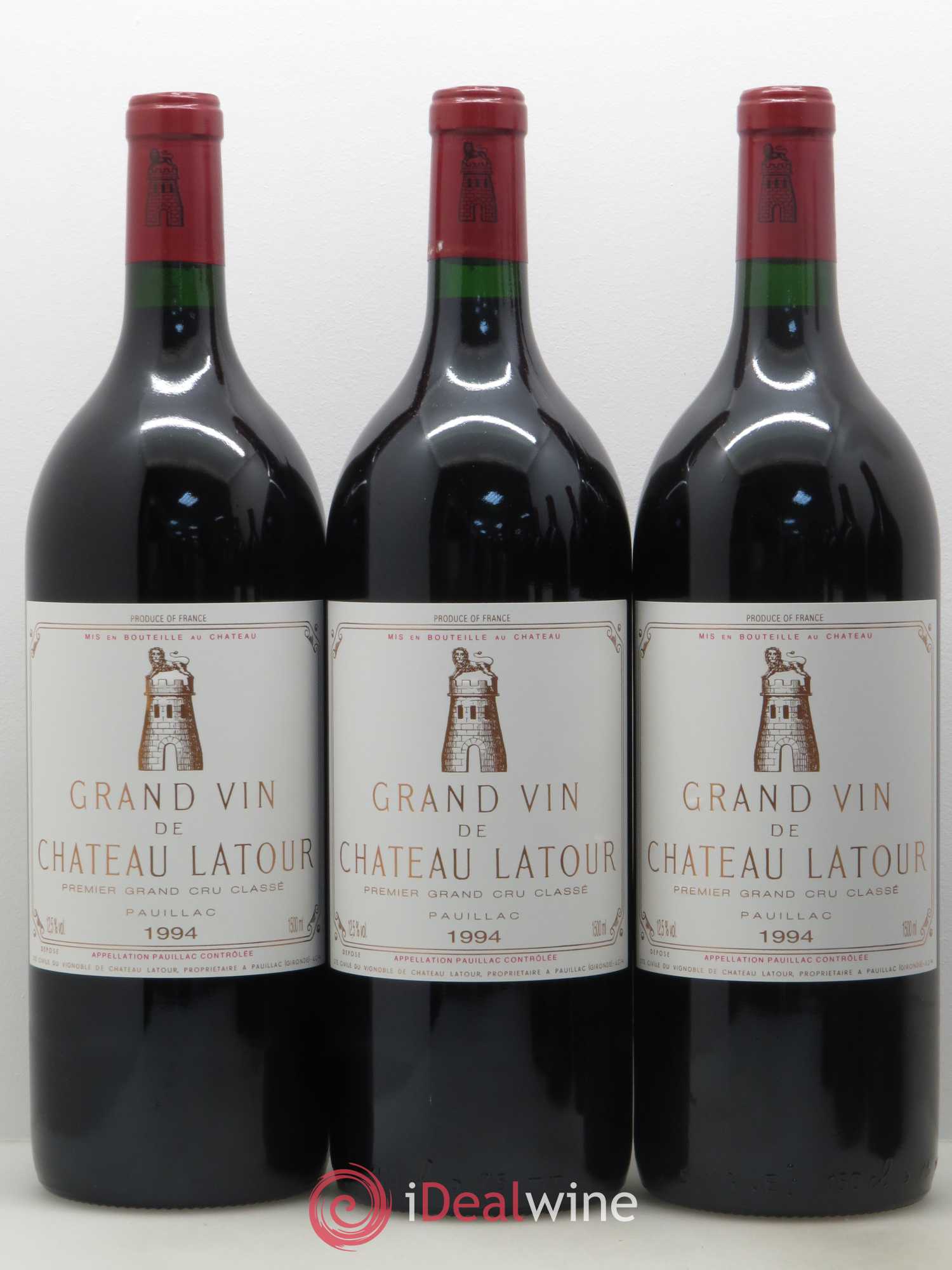 Château Latour 1er Grand Cru Classé 1994 - Lot de 6 magnums - 1