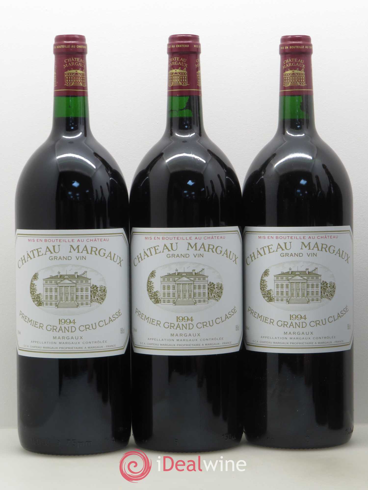 Château Margaux 1er Grand Cru Classé 1994 - Lot de 6 magnums - 1