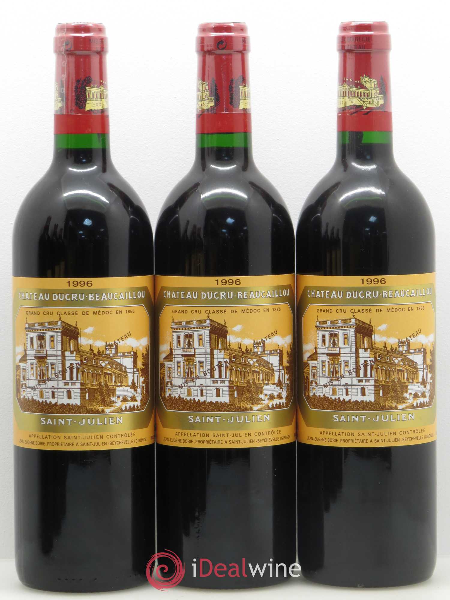 Château Ducru Beaucaillou 2ème Grand Cru Classé 1996 - Lot de 12 bouteilles - 1