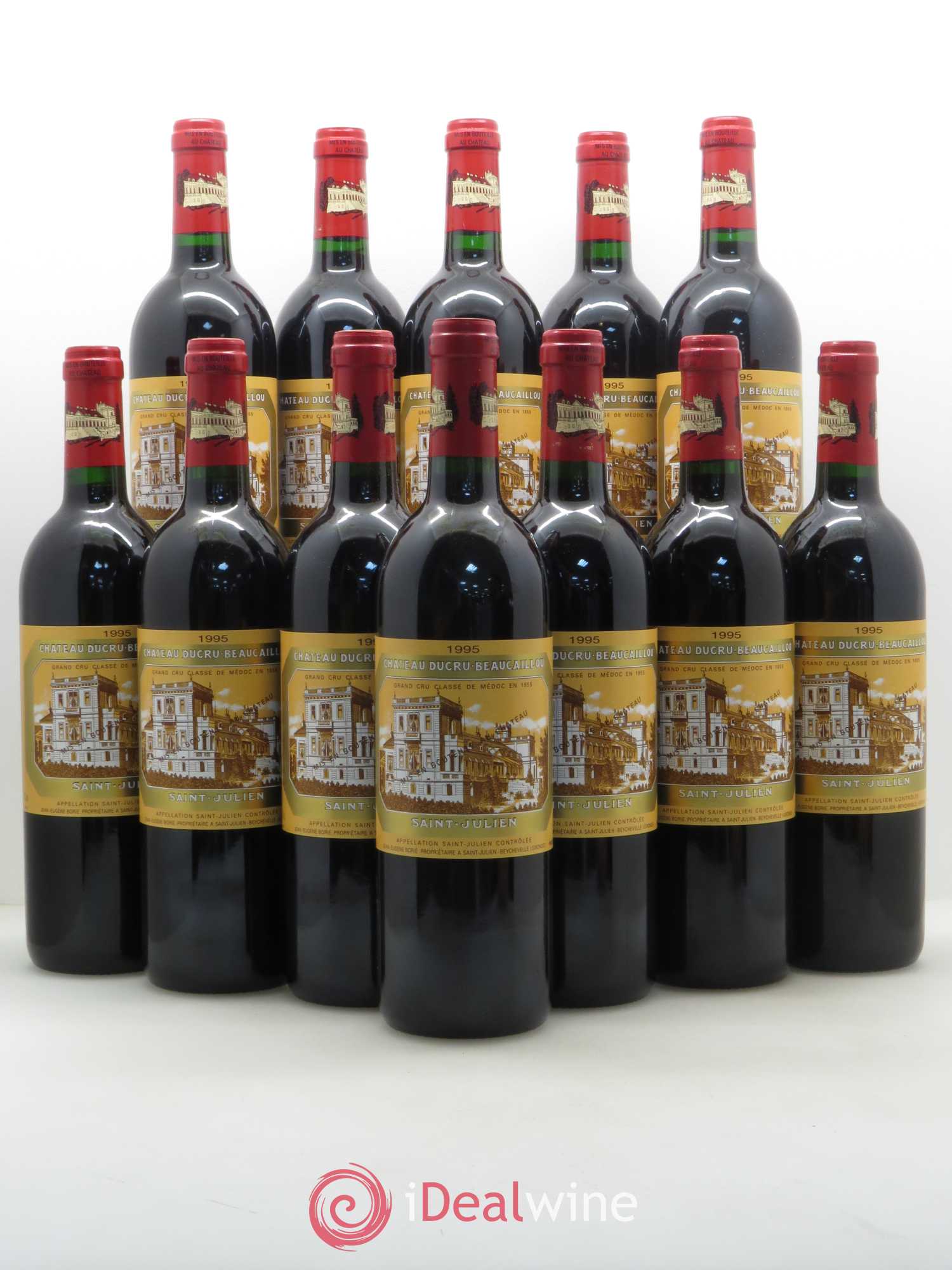Château Ducru Beaucaillou 2ème Grand Cru Classé 1995 - Lot de 12 bouteilles - 0