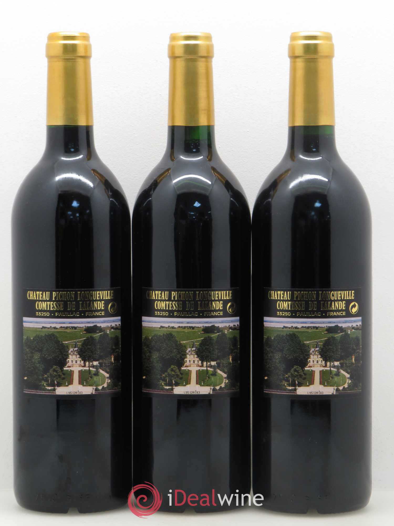 Château Pichon Longueville Comtesse de Lalande 2ème Grand Cru Classé 1995 - Lot de 12 bouteilles - 2