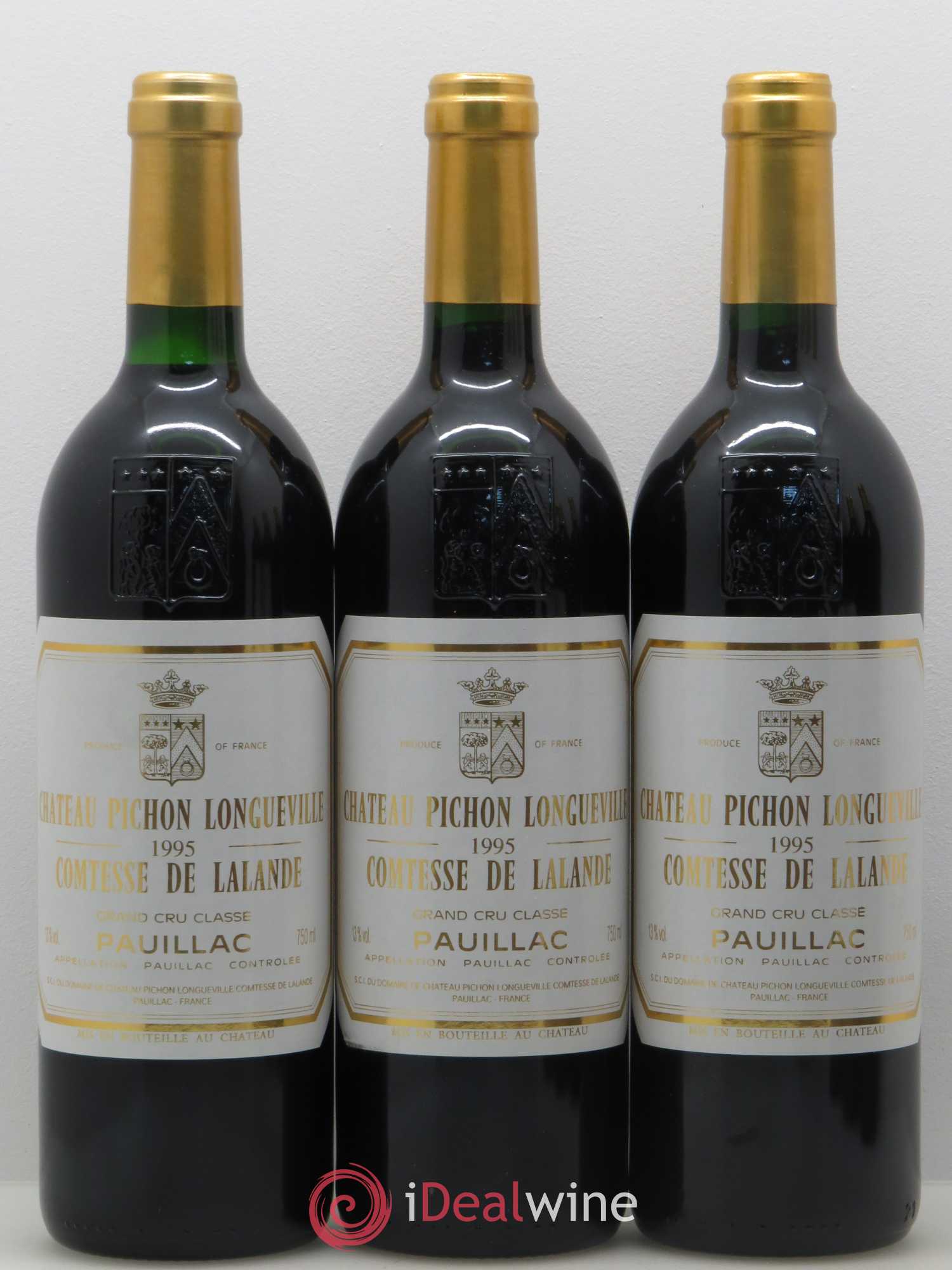 Château Pichon Longueville Comtesse de Lalande 2ème Grand Cru Classé 1995 - Lot de 12 bouteilles - 3