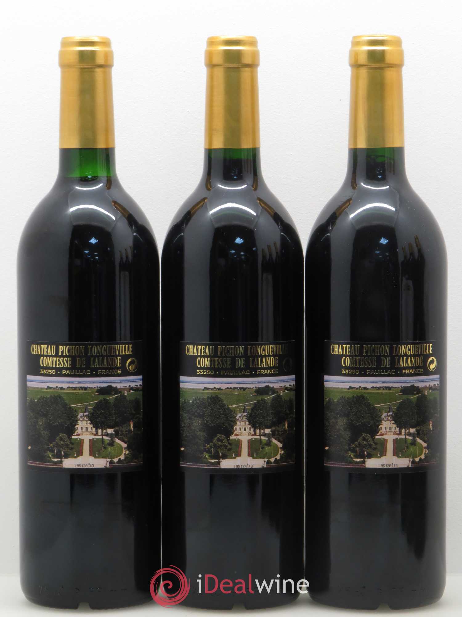 Château Pichon Longueville Comtesse de Lalande 2ème Grand Cru Classé 1995 - Lot de 12 bouteilles - 4