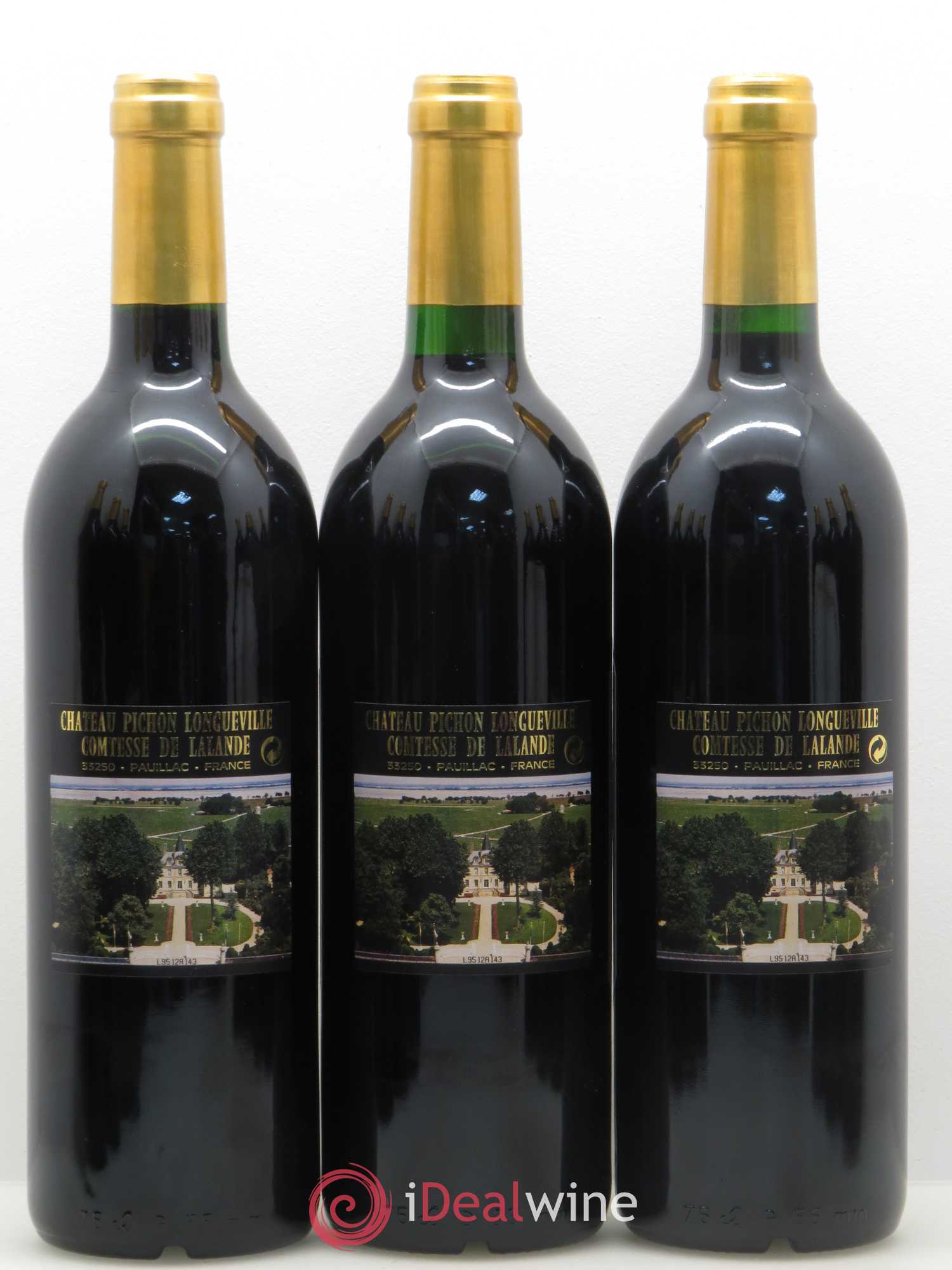 Château Pichon Longueville Comtesse de Lalande 2ème Grand Cru Classé 1995 - Lot de 12 bouteilles - 6