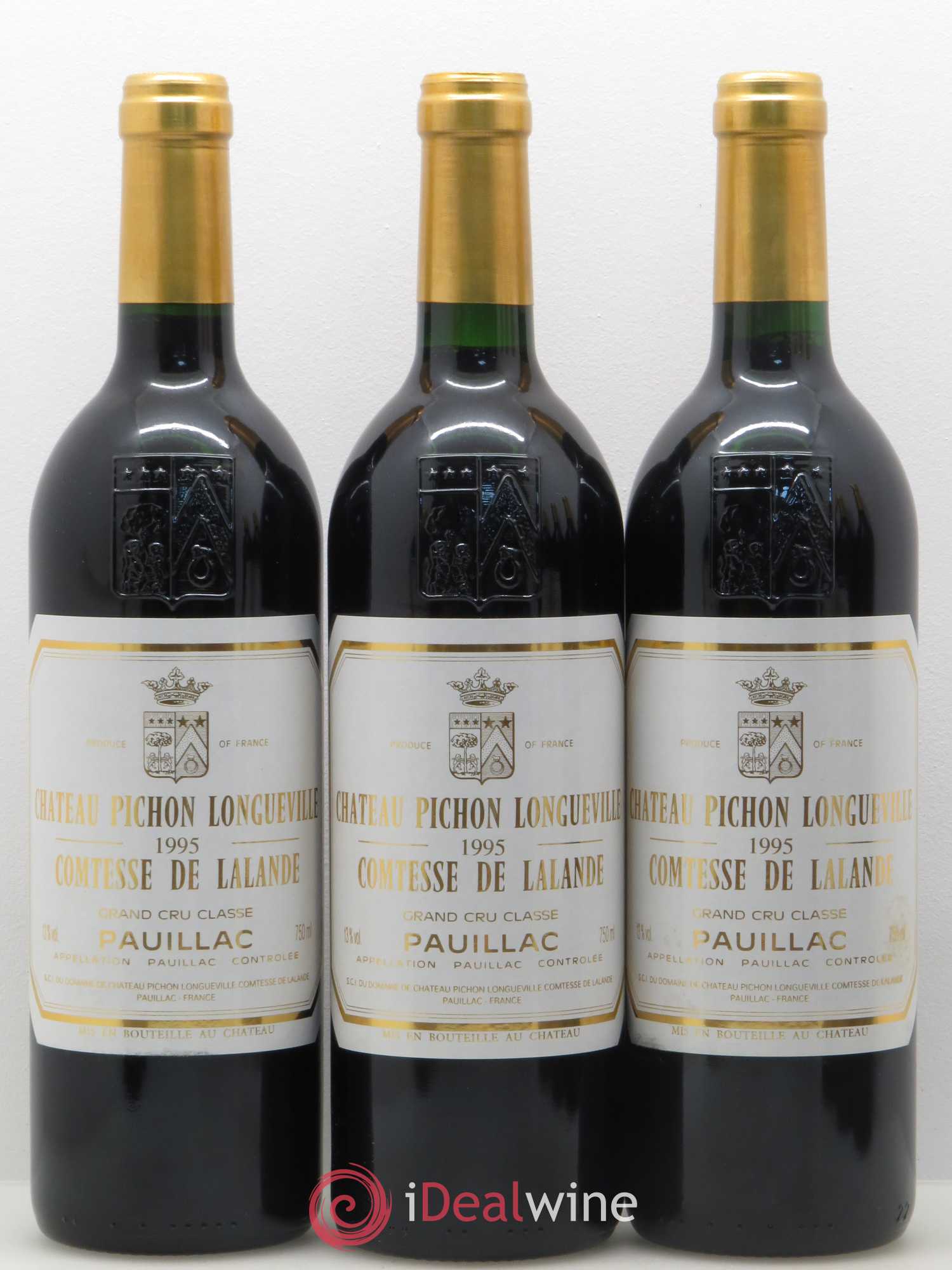 Château Pichon Longueville Comtesse de Lalande 2ème Grand Cru Classé 1995 - Lot de 12 bouteilles - 7