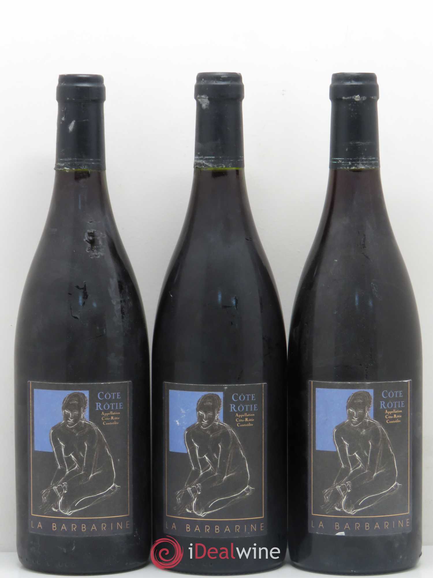 Côte-Rôtie La Barbarine Gangloff (Domaine) 2001 - Lot de 3 bouteilles - 0