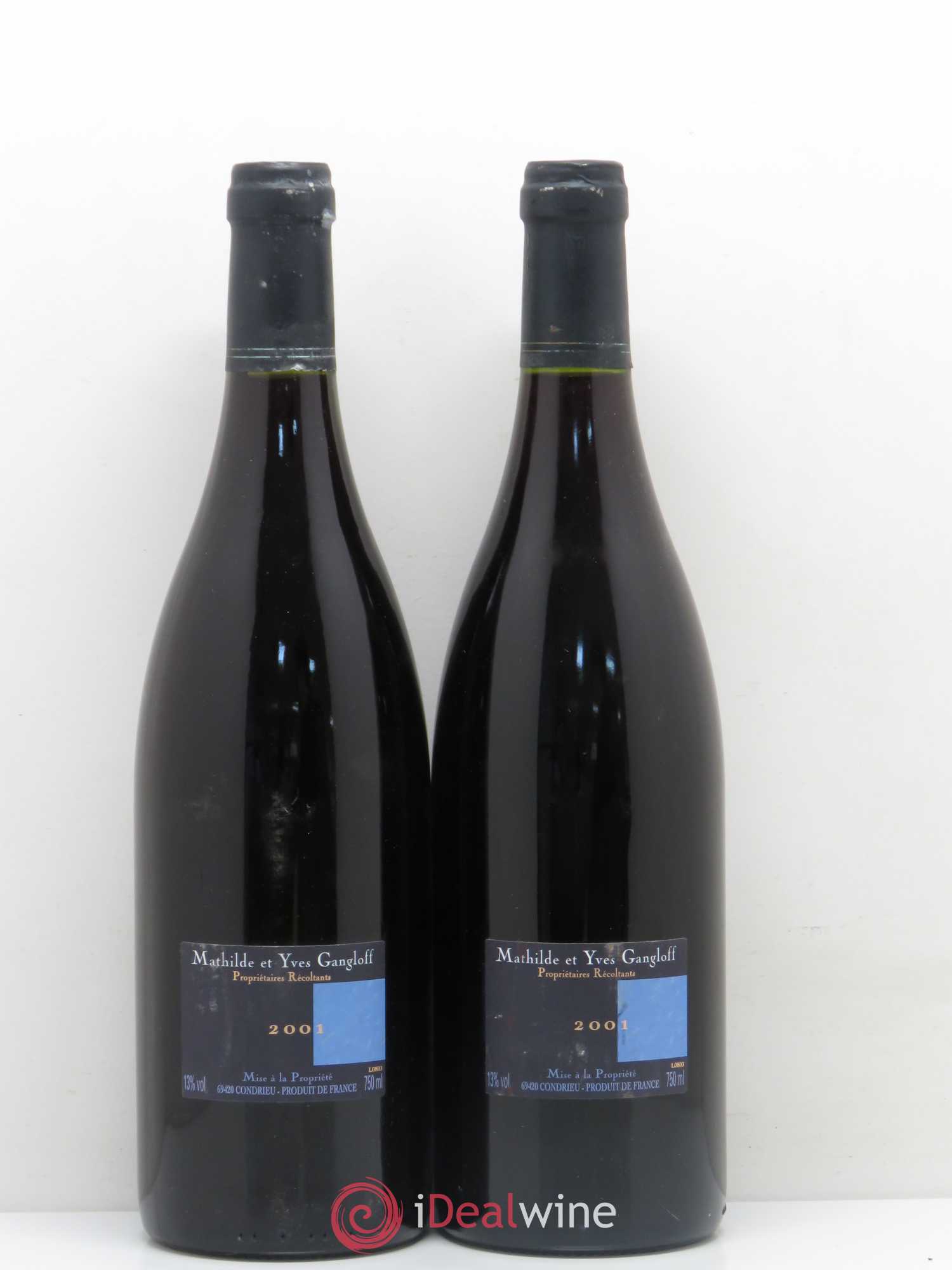 Côte-Rôtie La Barbarine Gangloff (Domaine) 2001 - Lot de 2 bouteilles - 1