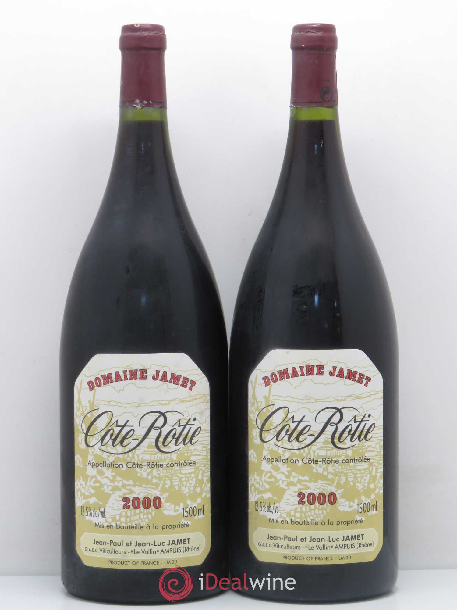 Côte-Rôtie Jamet (Domaine) 2000 - Lot de 2 magnums - 0
