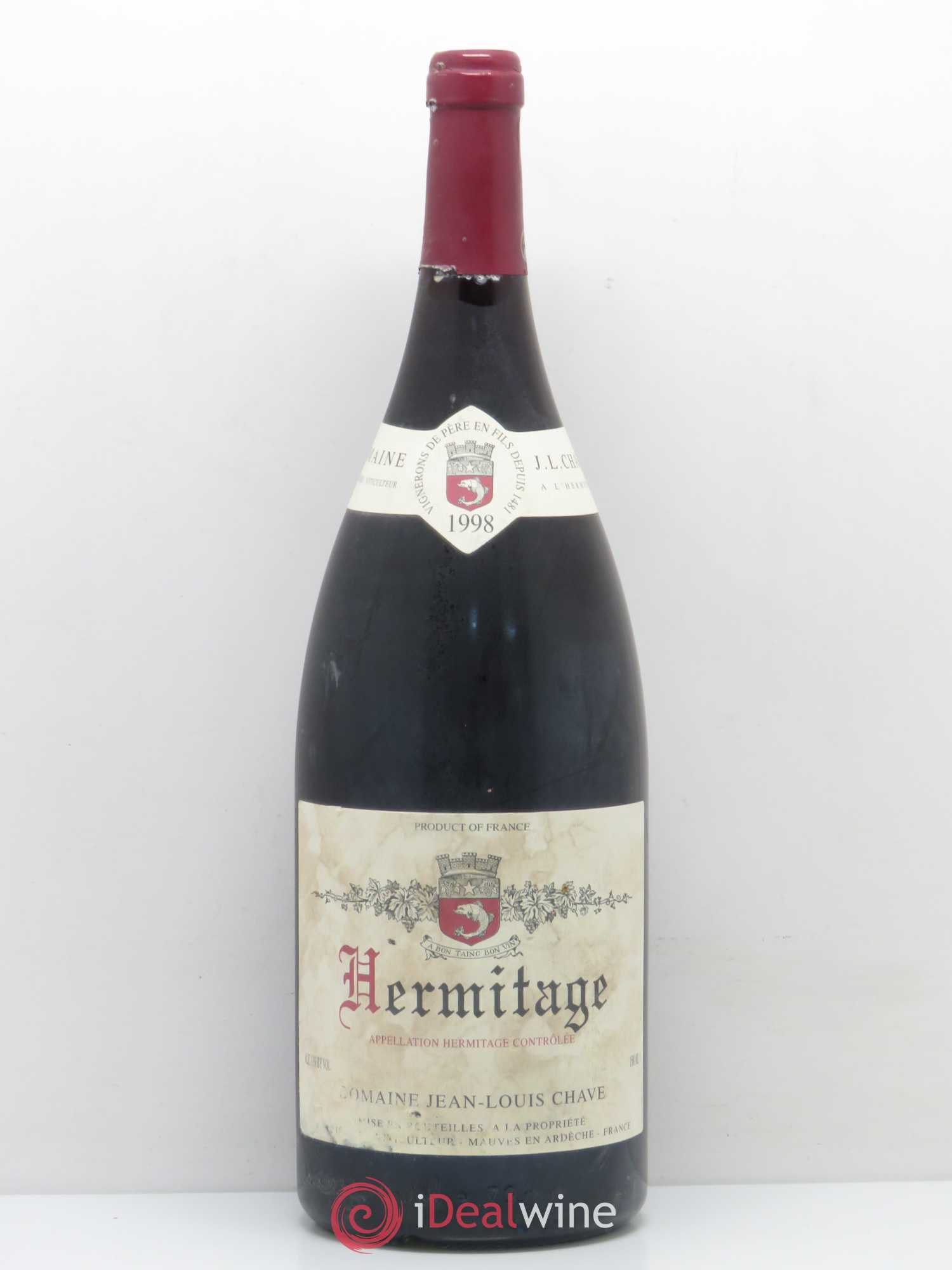 Hermitage Jean-Louis Chave 1998 - Lot de 1 magnum - 0