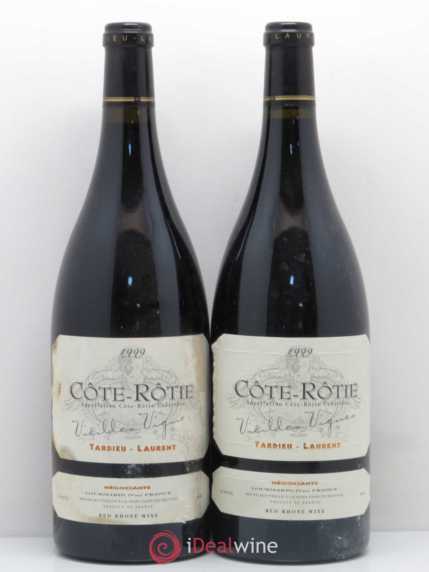 Côte-Rôtie Maison Tardieu-Laurent 1999 - Posten von 2 Magnum - 0