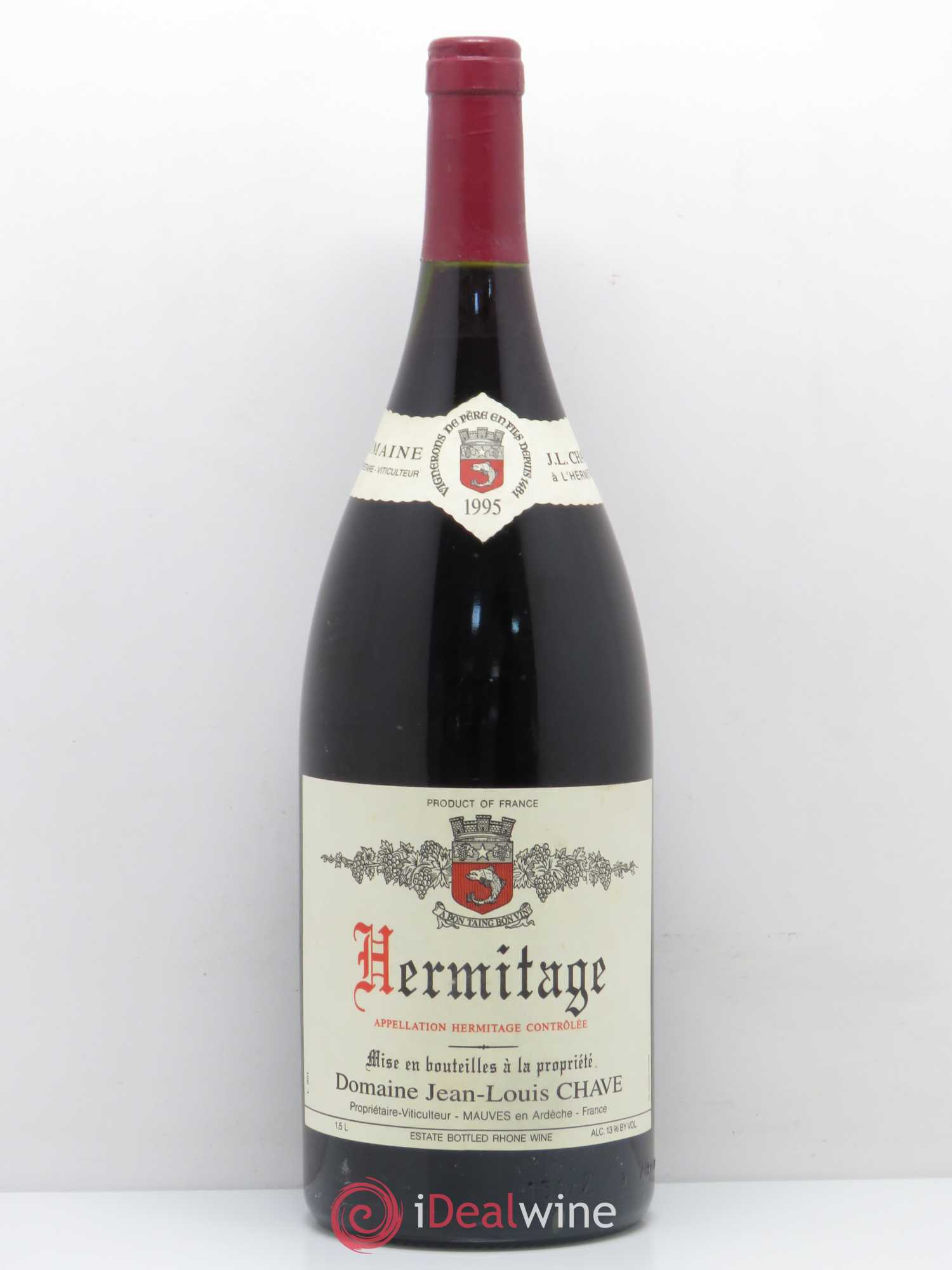 Hermitage Jean-Louis Chave 1995 - Lot de 1 magnum - 0