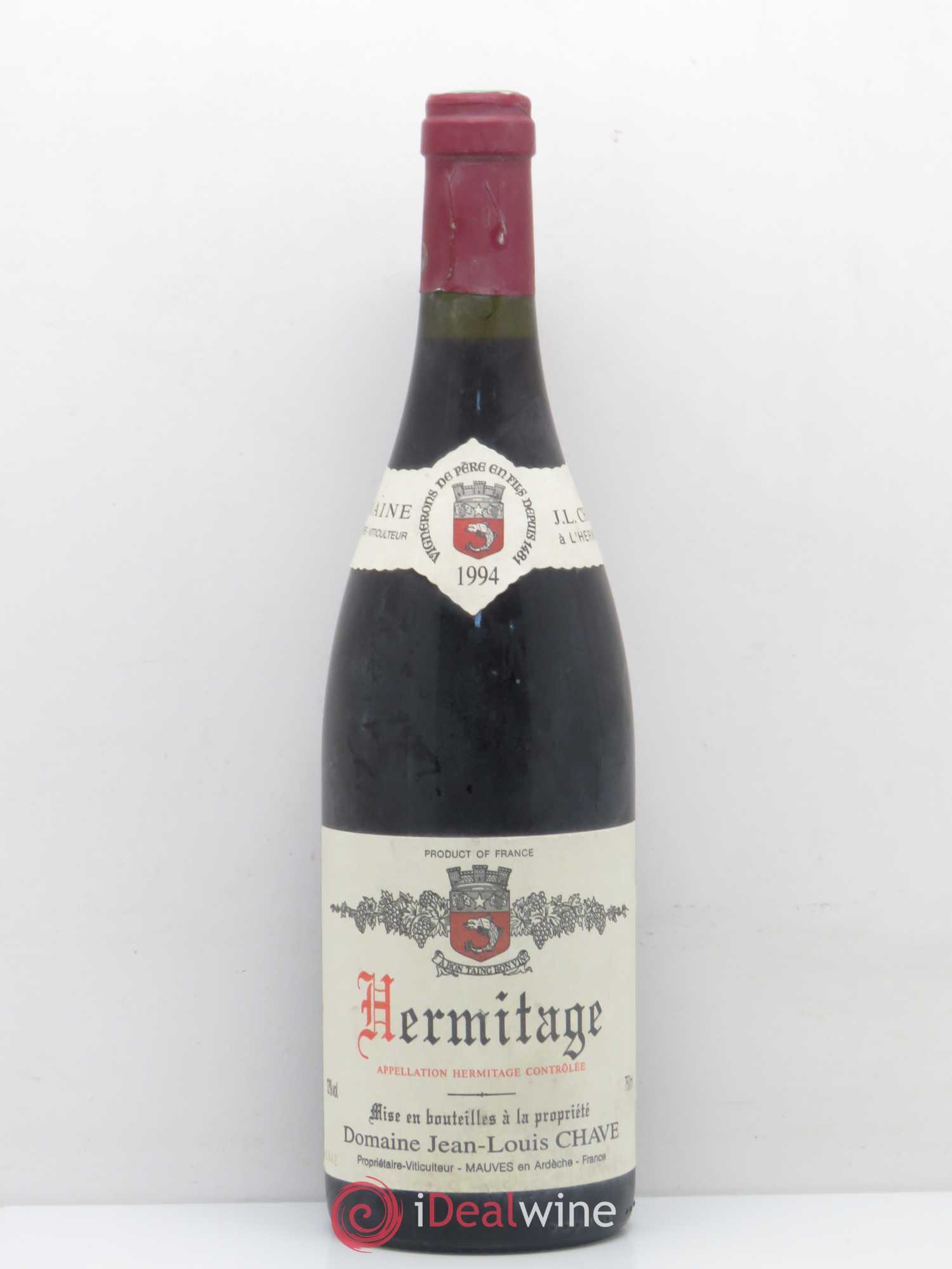 Hermitage Jean-Louis Chave 1994 - Lot de 1 bouteille - 0