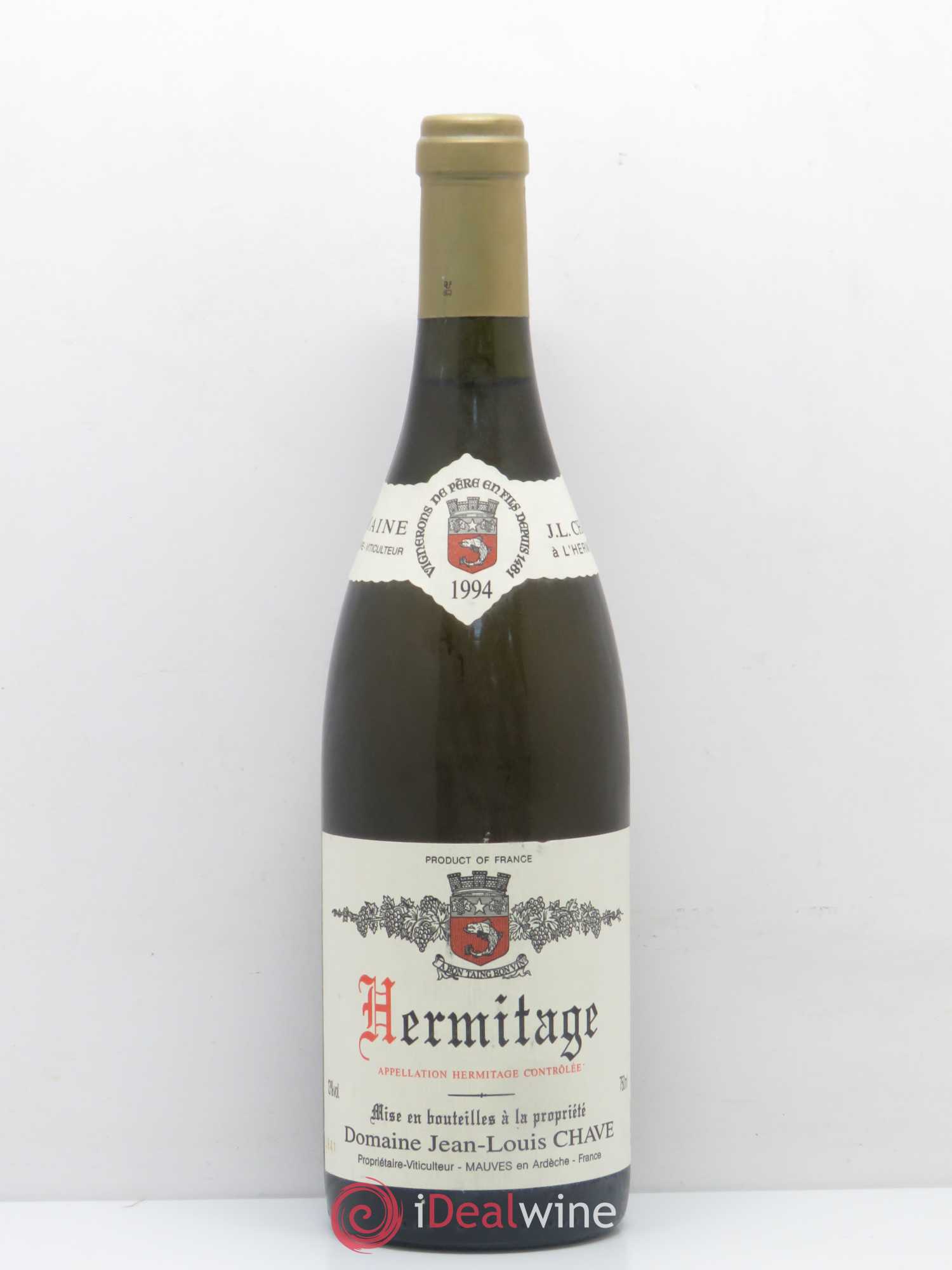 Hermitage Jean-Louis Chave 1994 - Lot de 1 bouteille - 0