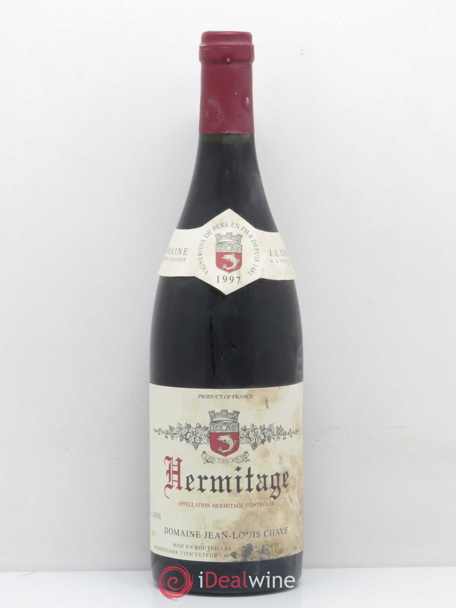 Hermitage Jean-Louis Chave 1997 - Lot de 1 bouteille - 0