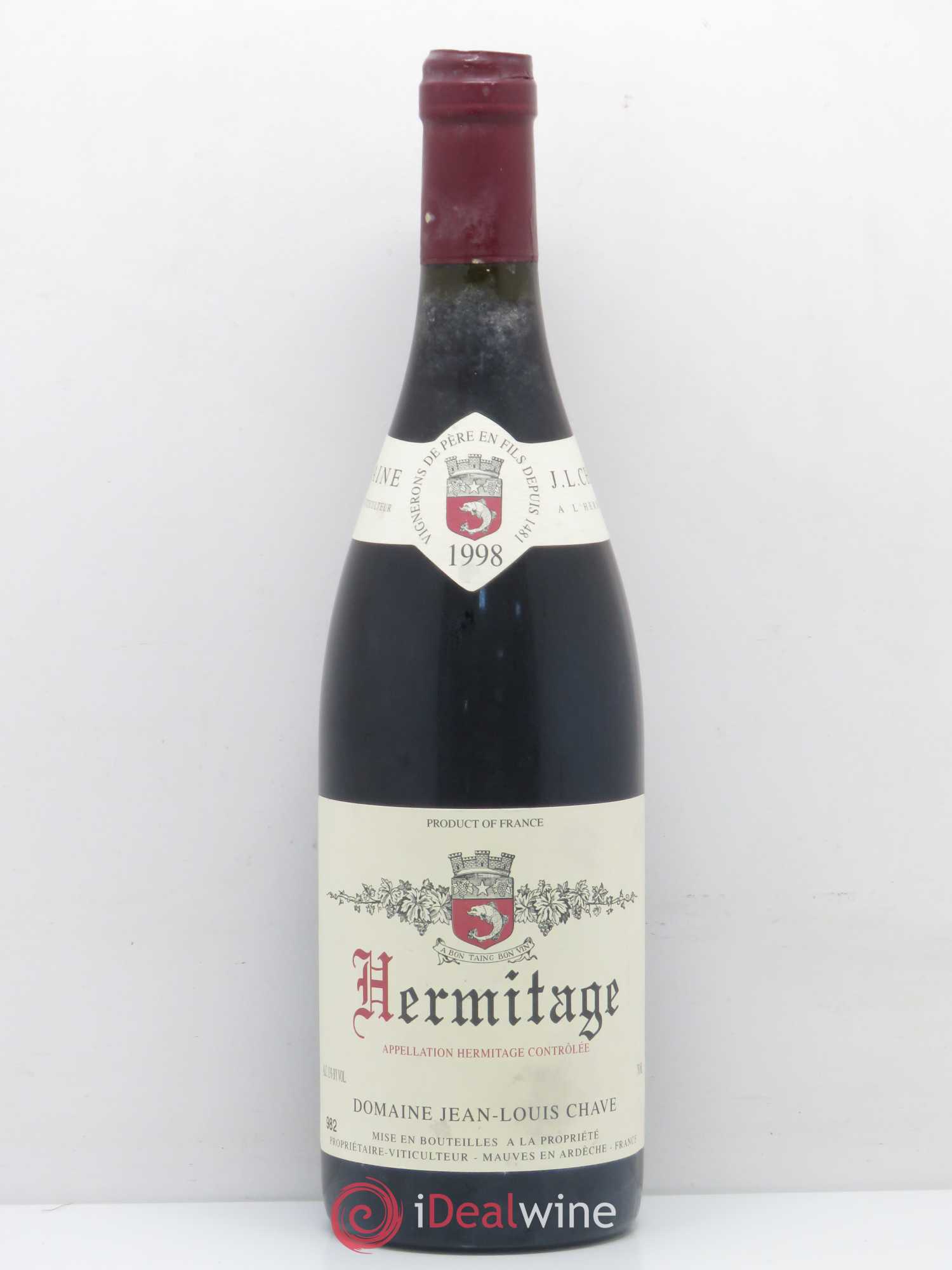 Hermitage Jean-Louis Chave 1998 - Lot de 1 bouteille - 0