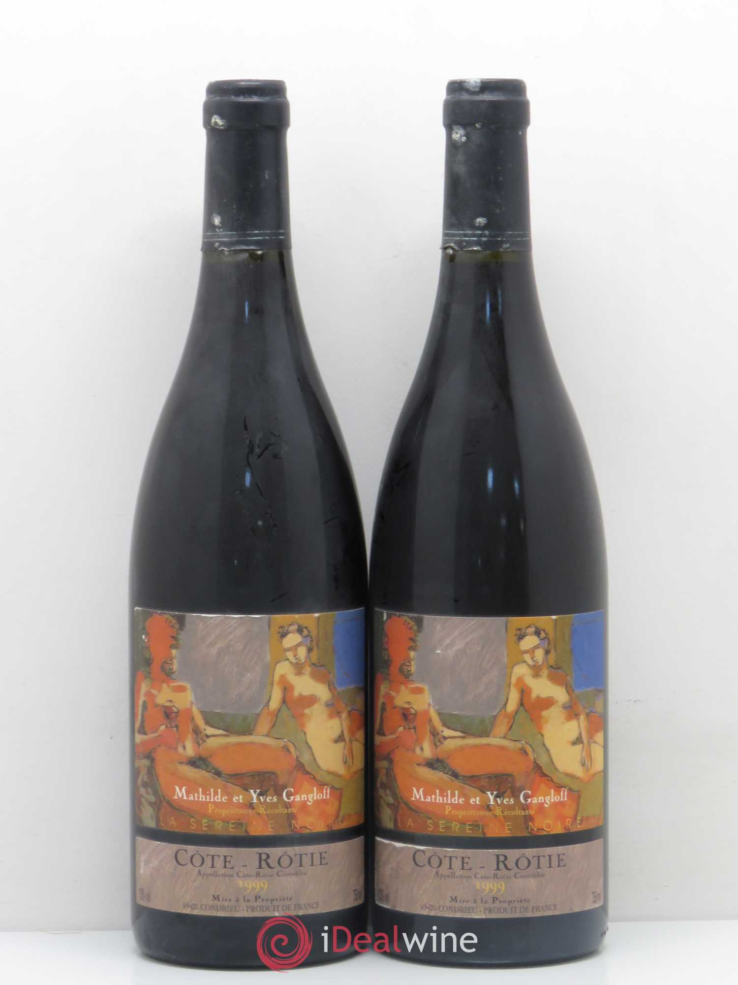 Côte-Rôtie La Sereine Noire Gangloff (Domaine) 1999 - Lot de 2 bouteilles - 0