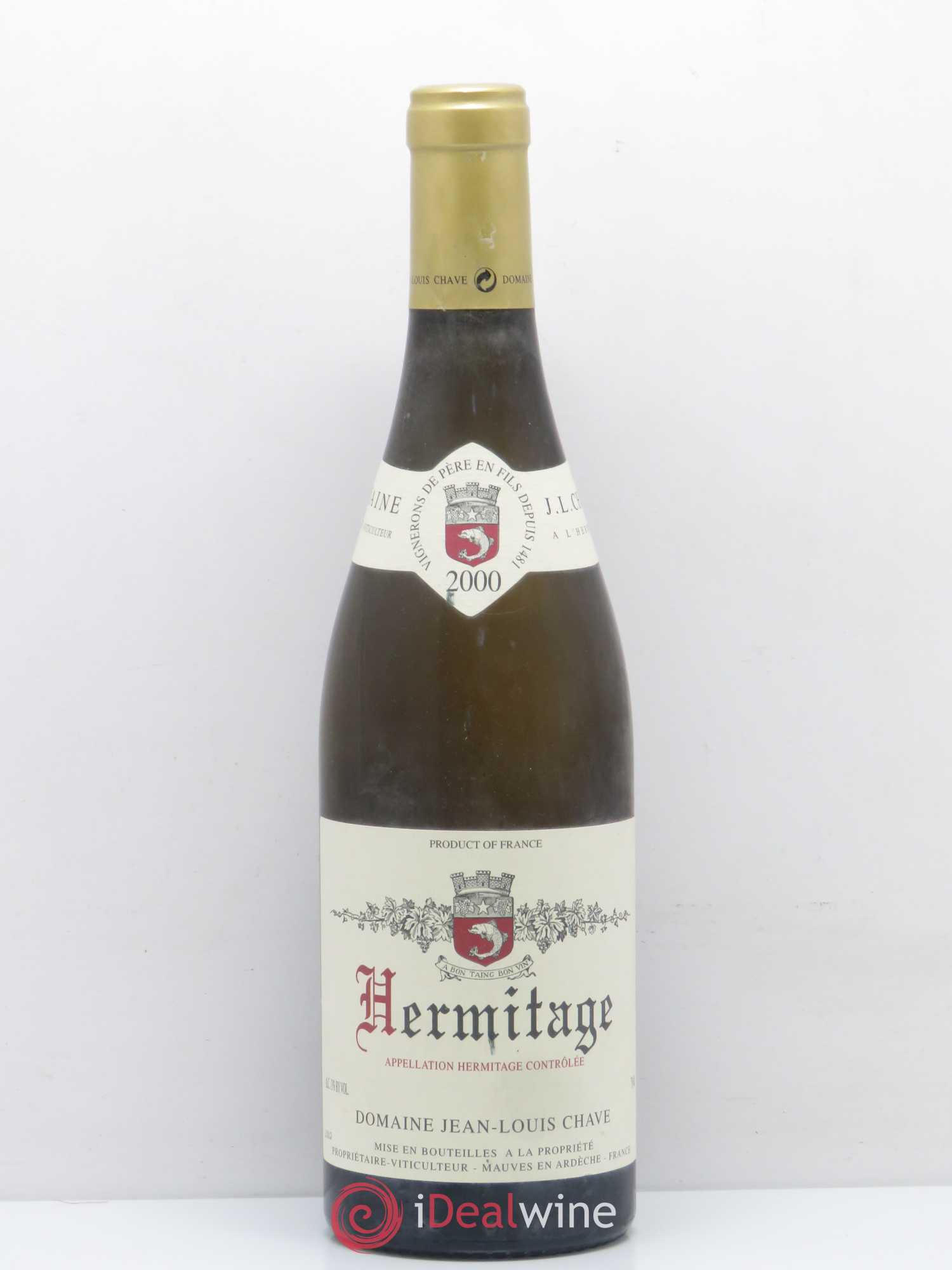 Hermitage Jean-Louis Chave 2000 - Lot de 1 bouteille - 0