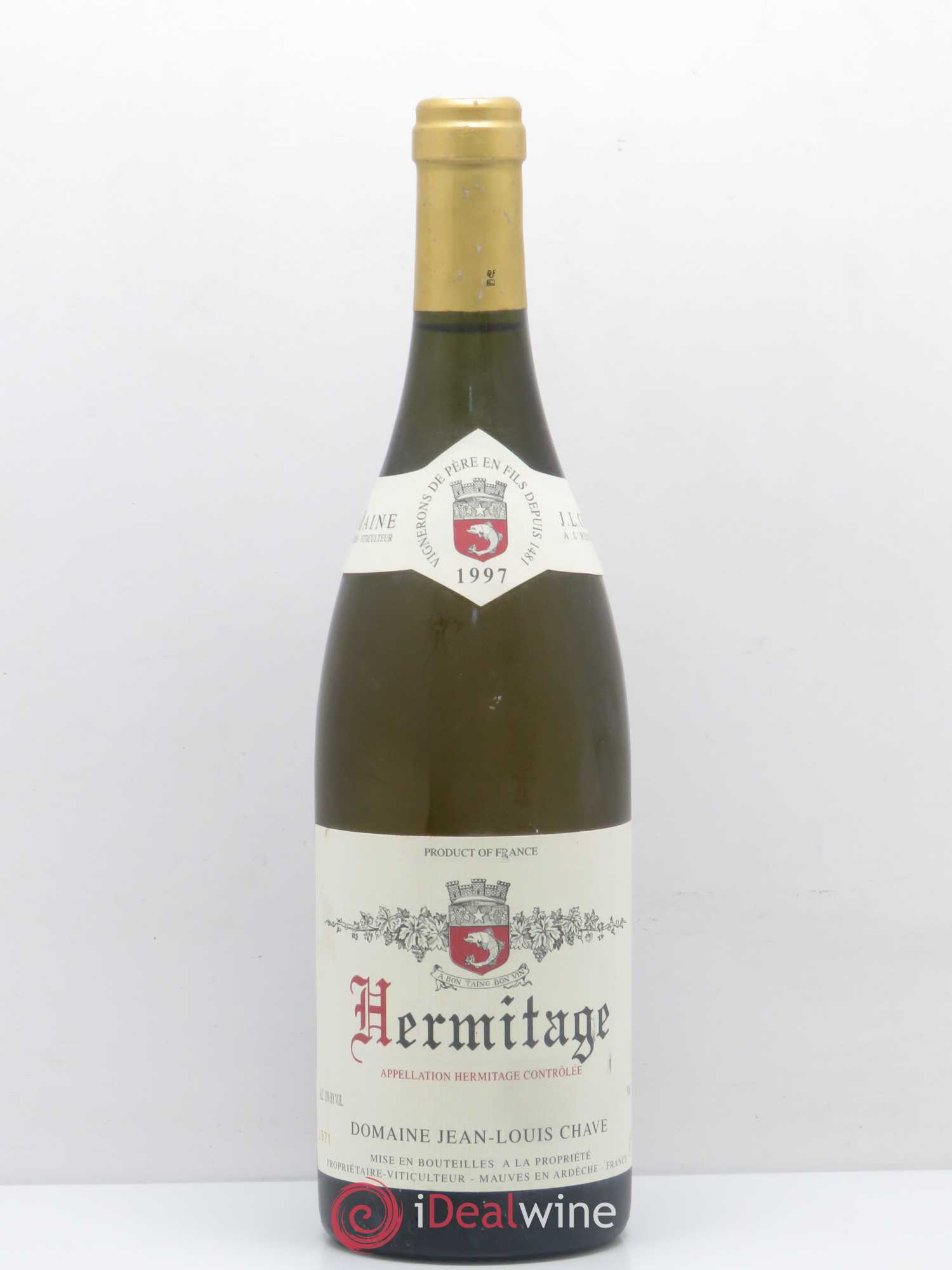 Hermitage Jean-Louis Chave 1997 - Lot de 1 bouteille - 0