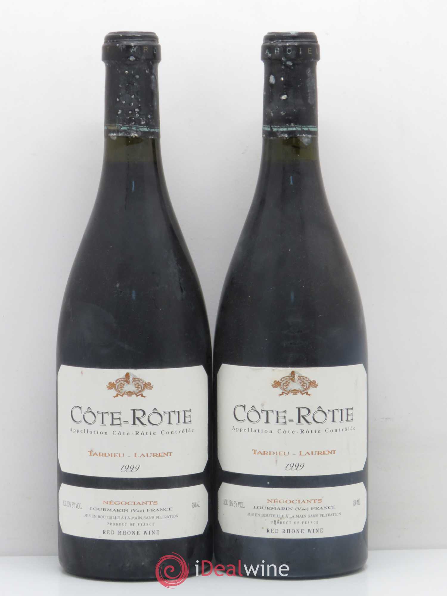 Côte-Rôtie Maison Tardieu-Laurent 1999 - Lot de 2 bouteilles - 0