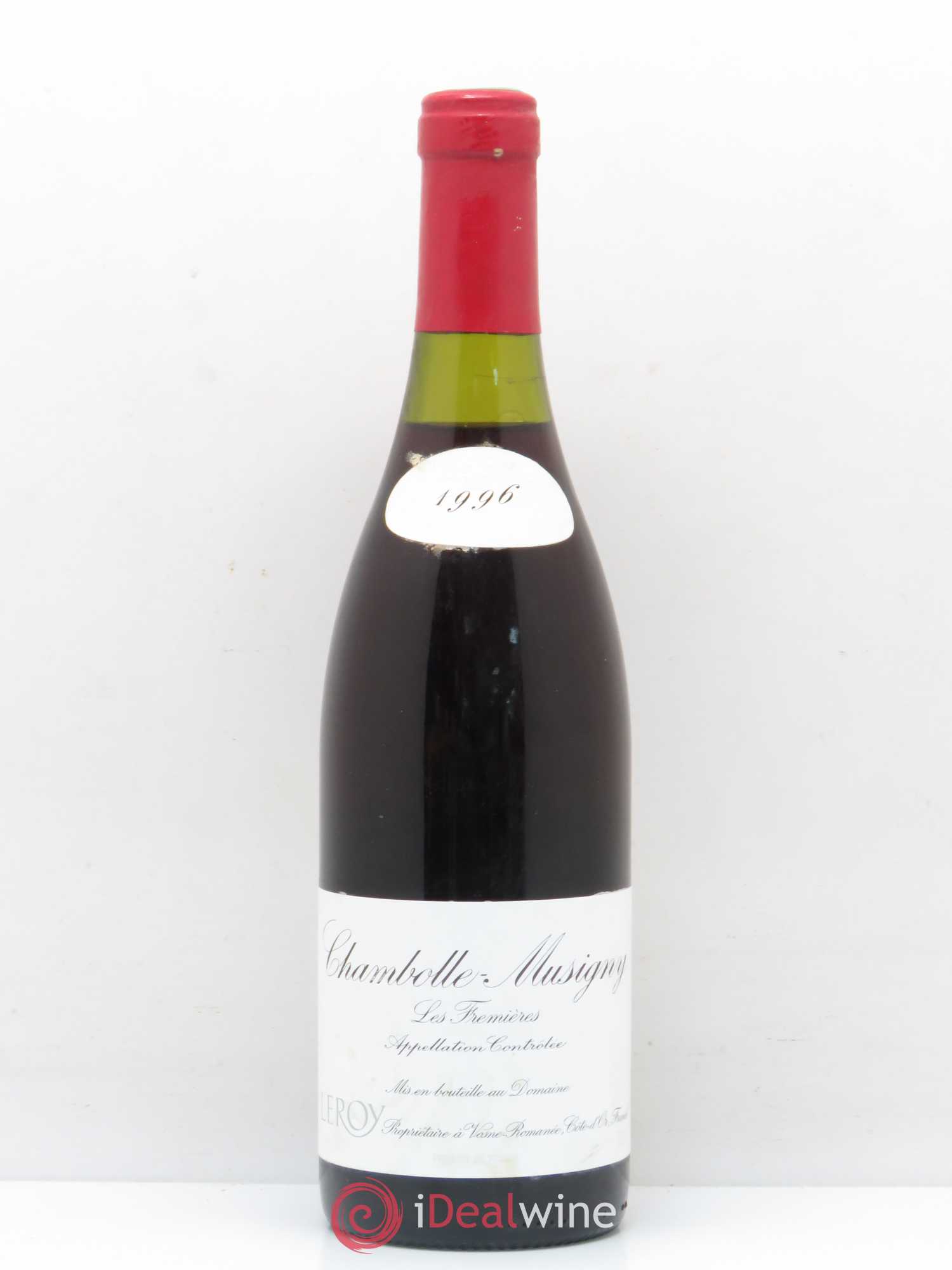 Chambolle-Musigny Les Fremières Leroy (Domaine) 1996 - Lot de 1 bouteille - 0